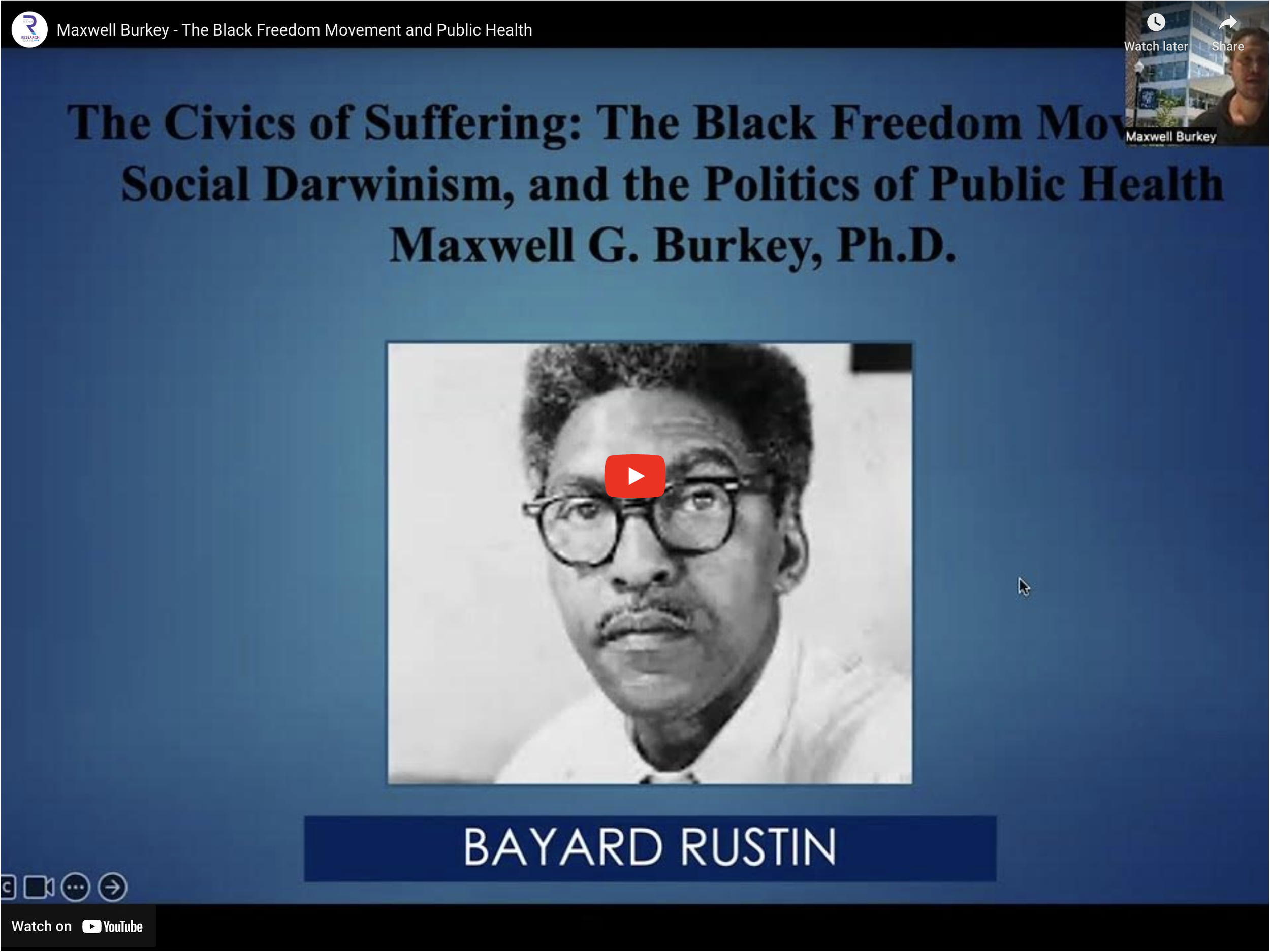 The Black Freedom Movement and Public Health