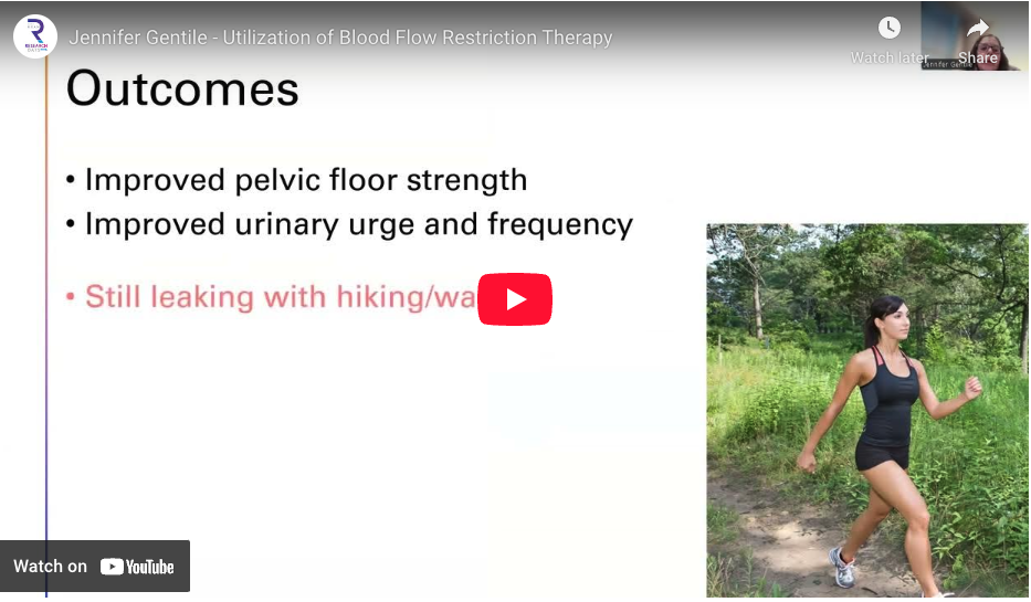 Utilization of Blood Flow Restriction Therapy for Stress Urinary Incontinence: A Case Study