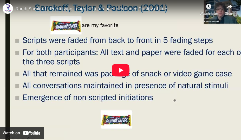 Prioritizing Learner Preference to Enhance Quality of Life: Script Fading to Teach Dramatic Script Memorization as a Recreational Activity for an Adult with Autism