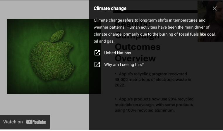 Apple’s Path to Sustainability: Analyzing the Impact and Engagement of Its Environmental Campaign