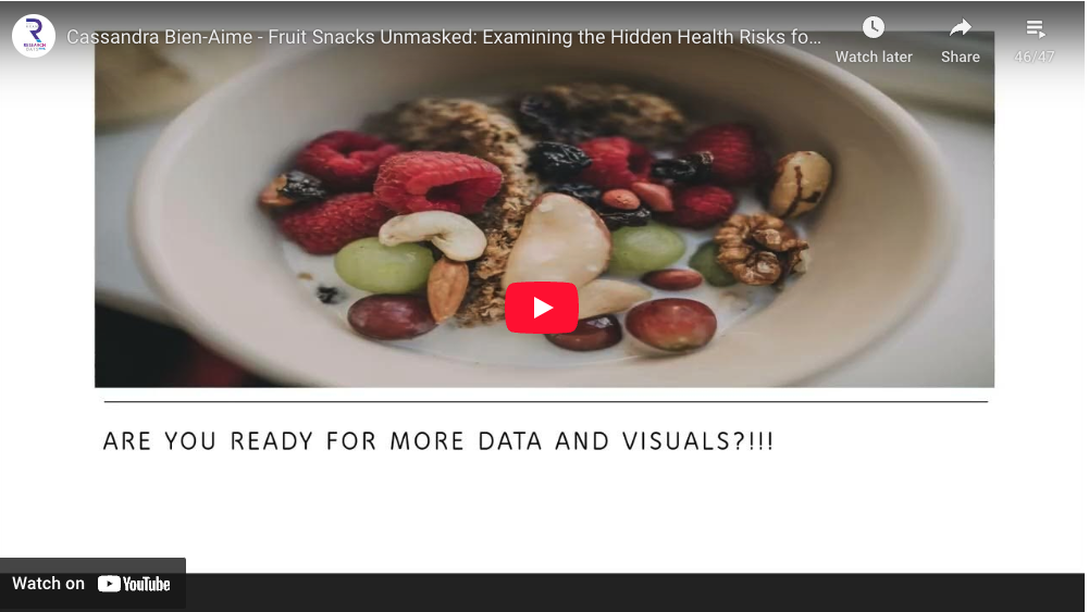 Fruit Snacks Unmasked: Examining the Hidden Health Risks for Students
