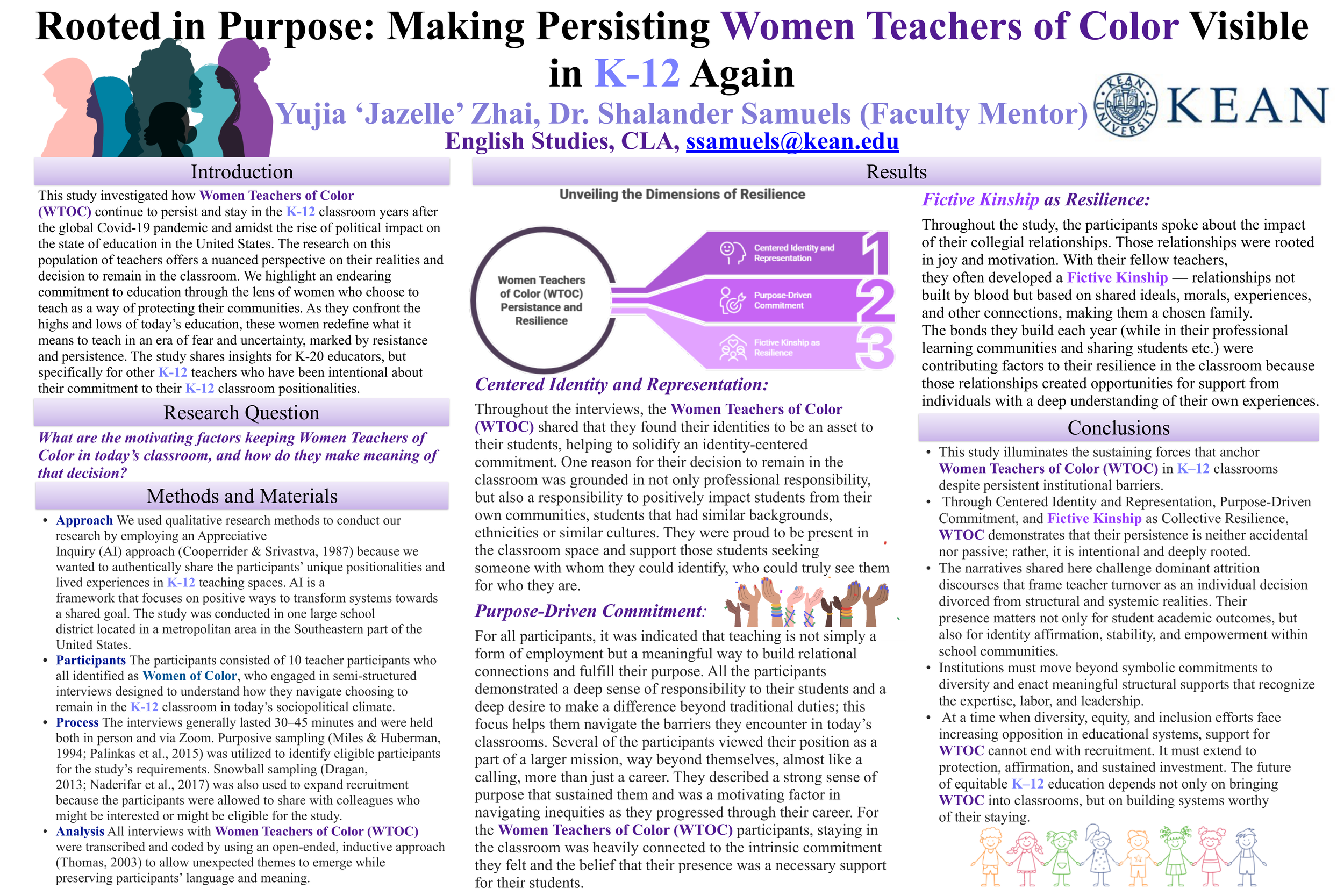 Rooted in Purpose: Making Persisting Women Teachers of Color Visible in K-12 Again