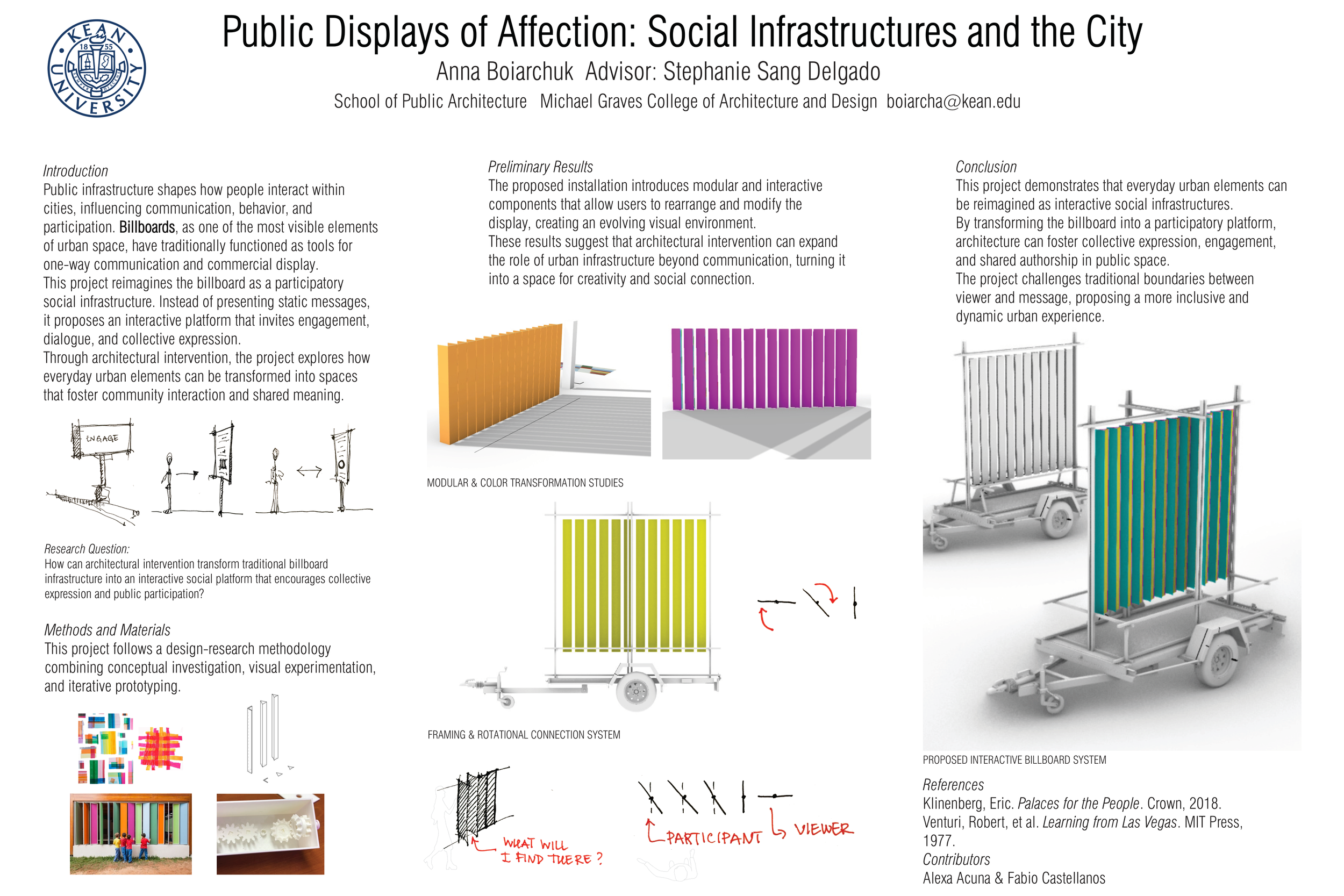 Public Displays of Affection: Social Infrastructures and the City