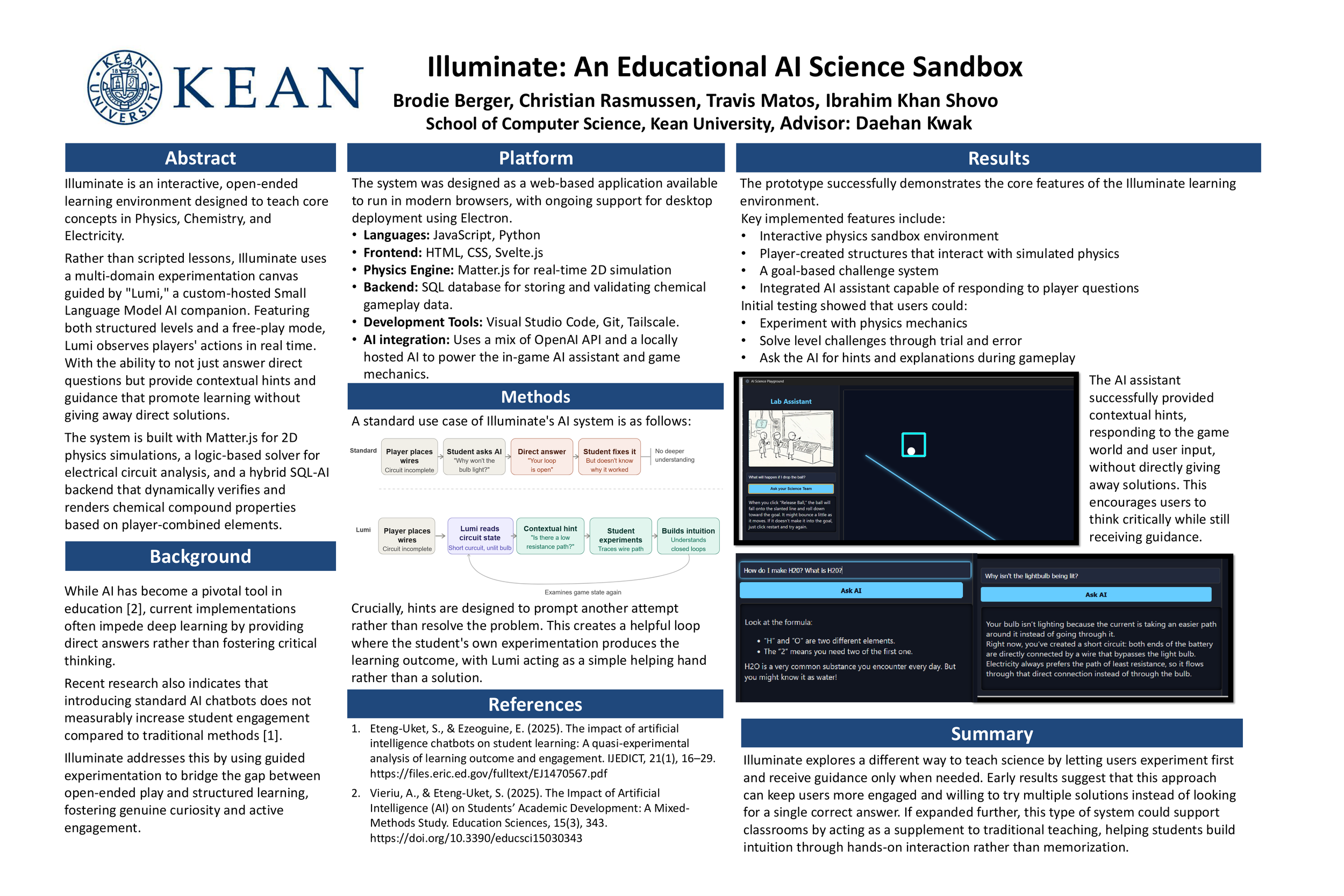Illuminate: An Educational AI Science Sandbox​