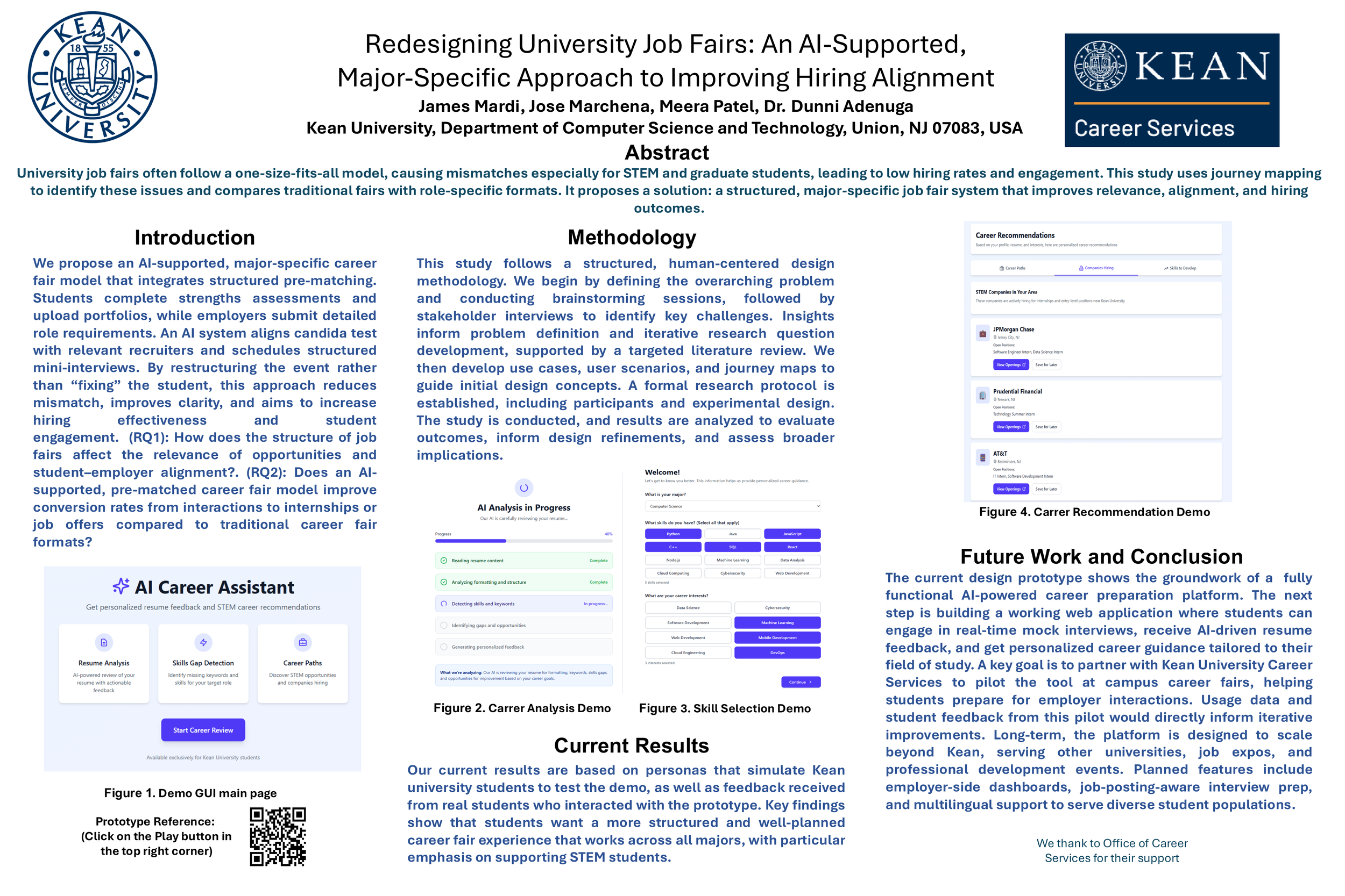 Redesigning University Job Fairs: An AI-Supported, Major-Specific Approach to Improving Hiring Alignment