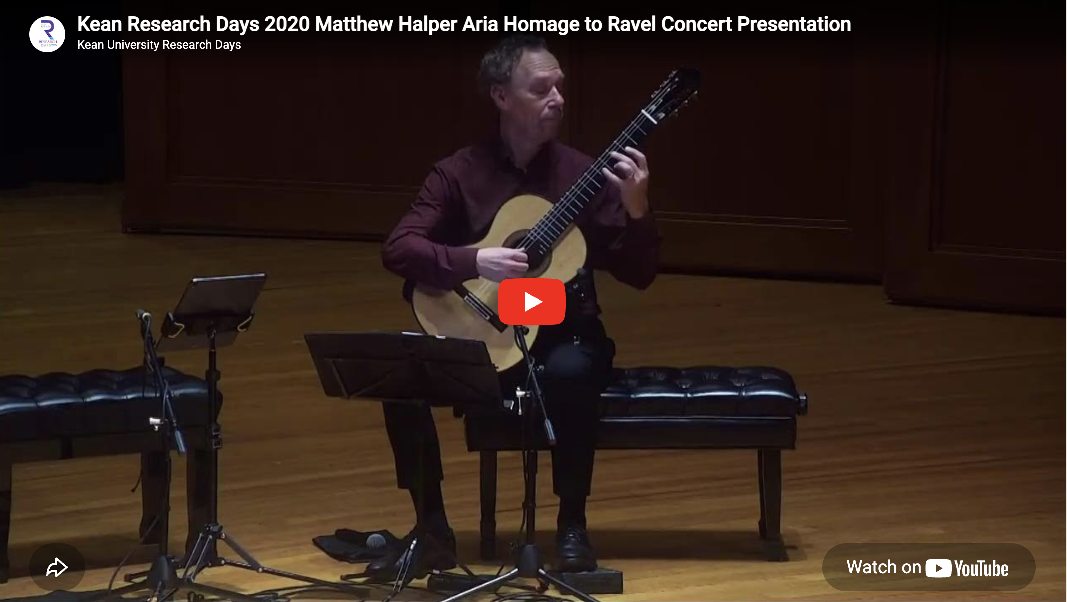 Aria - Homage to Ravel: Concert Presentation