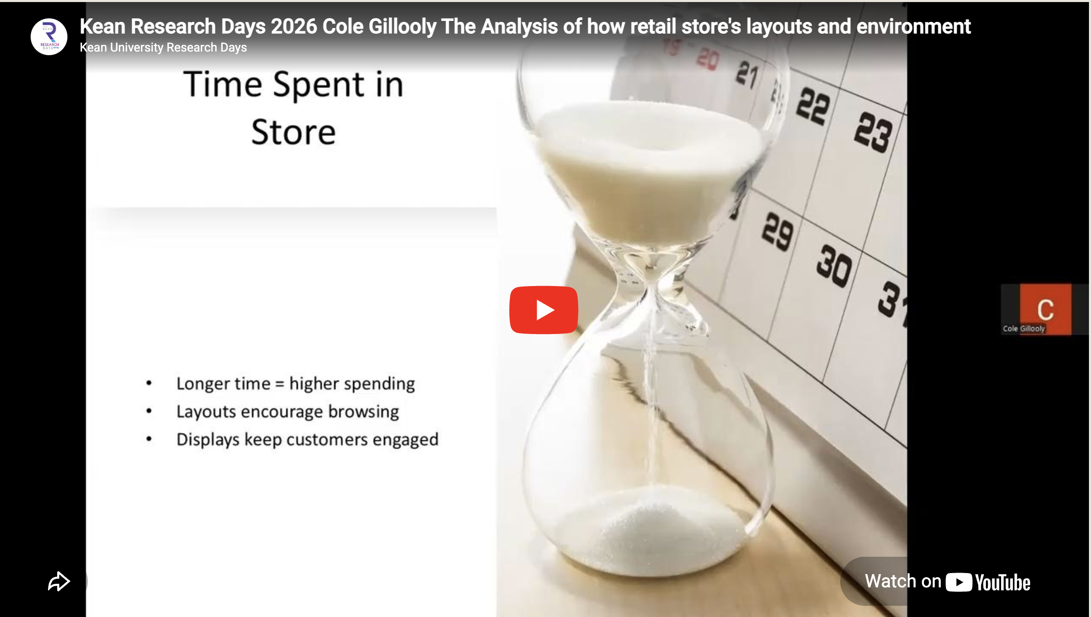 The Analysis of how retail store's layouts and environment influence shopping habits.