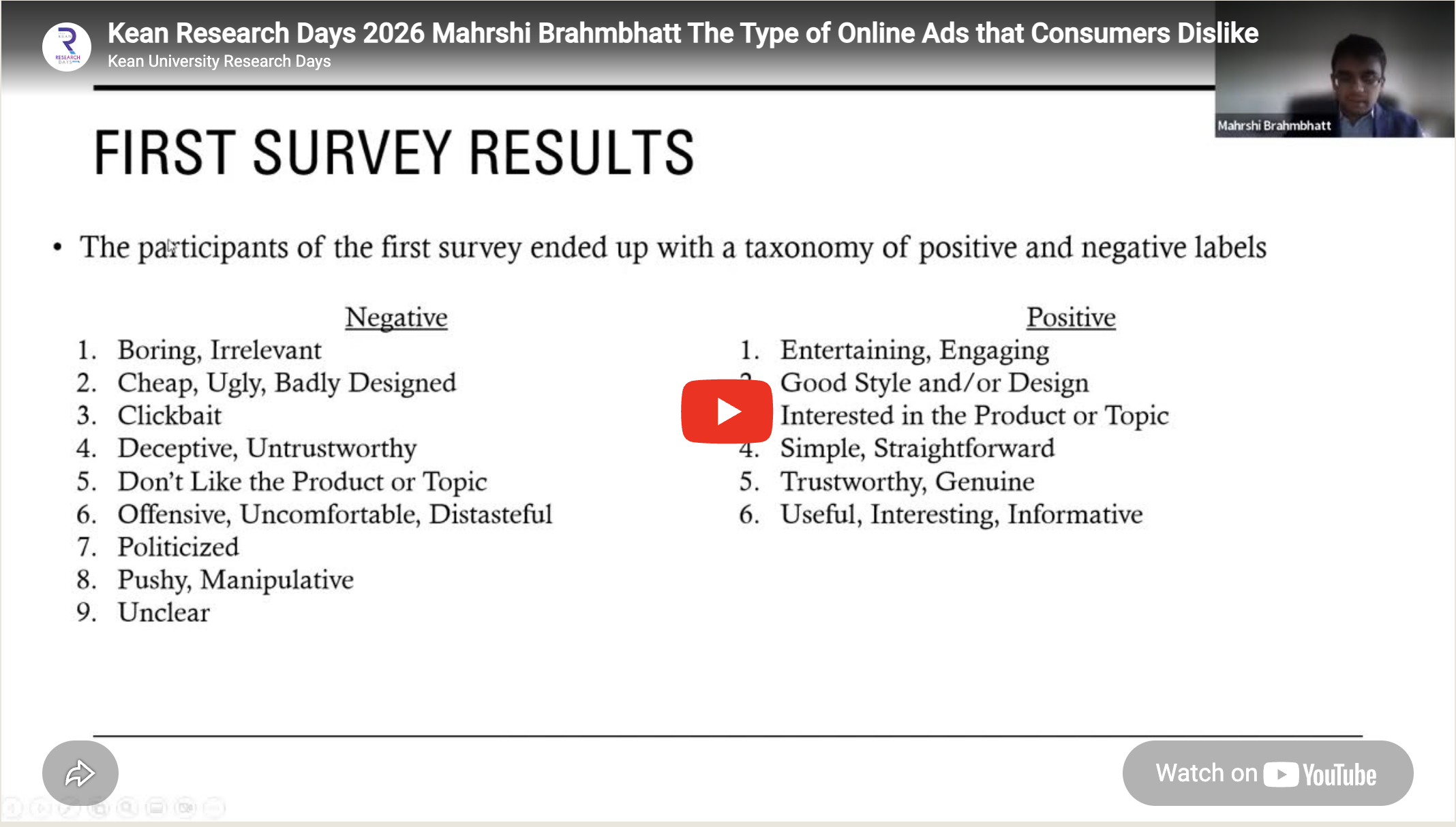 The Type of Online Ads that Consumers Dislike