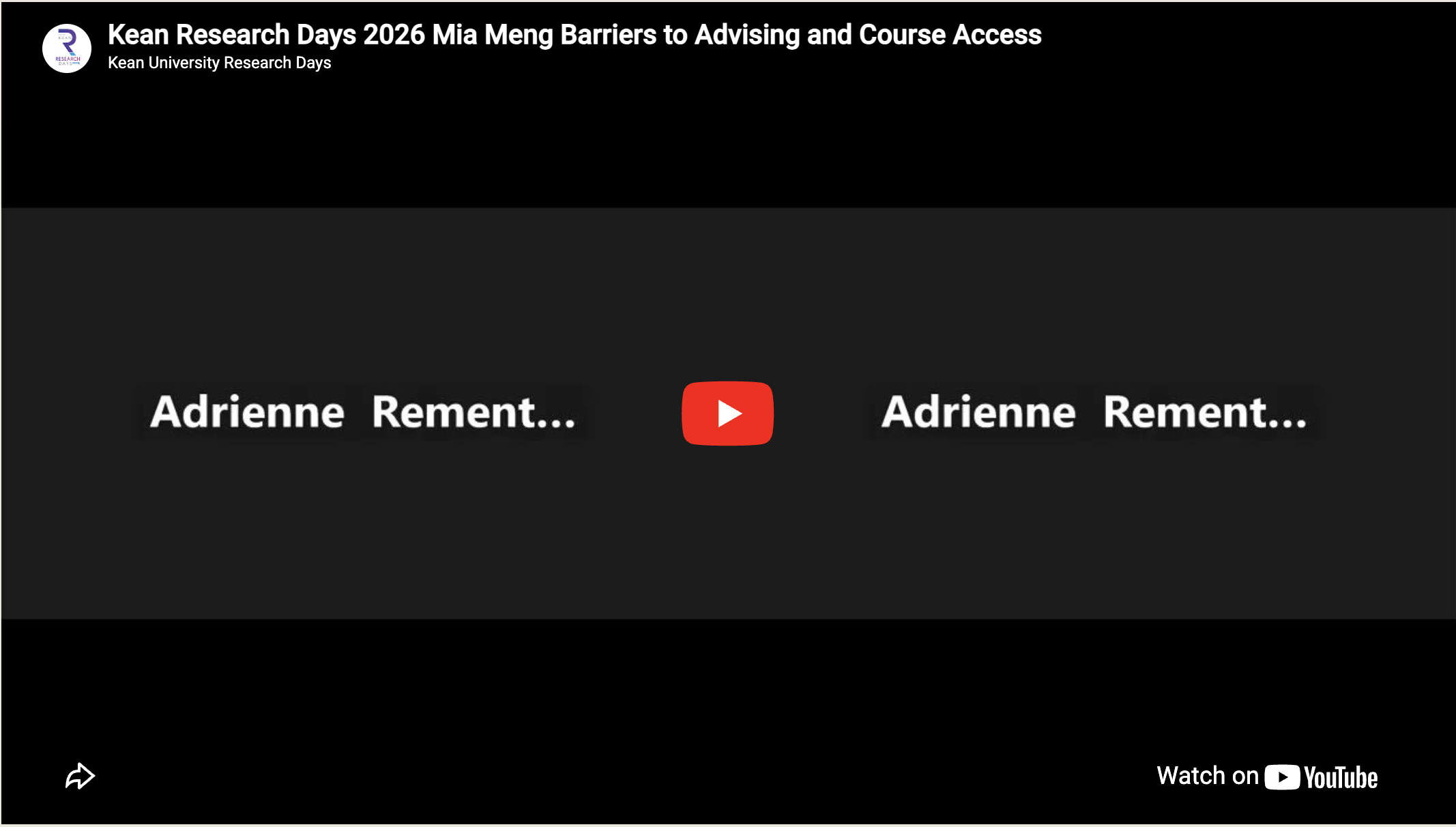 Barriers to Advising and Course Access
