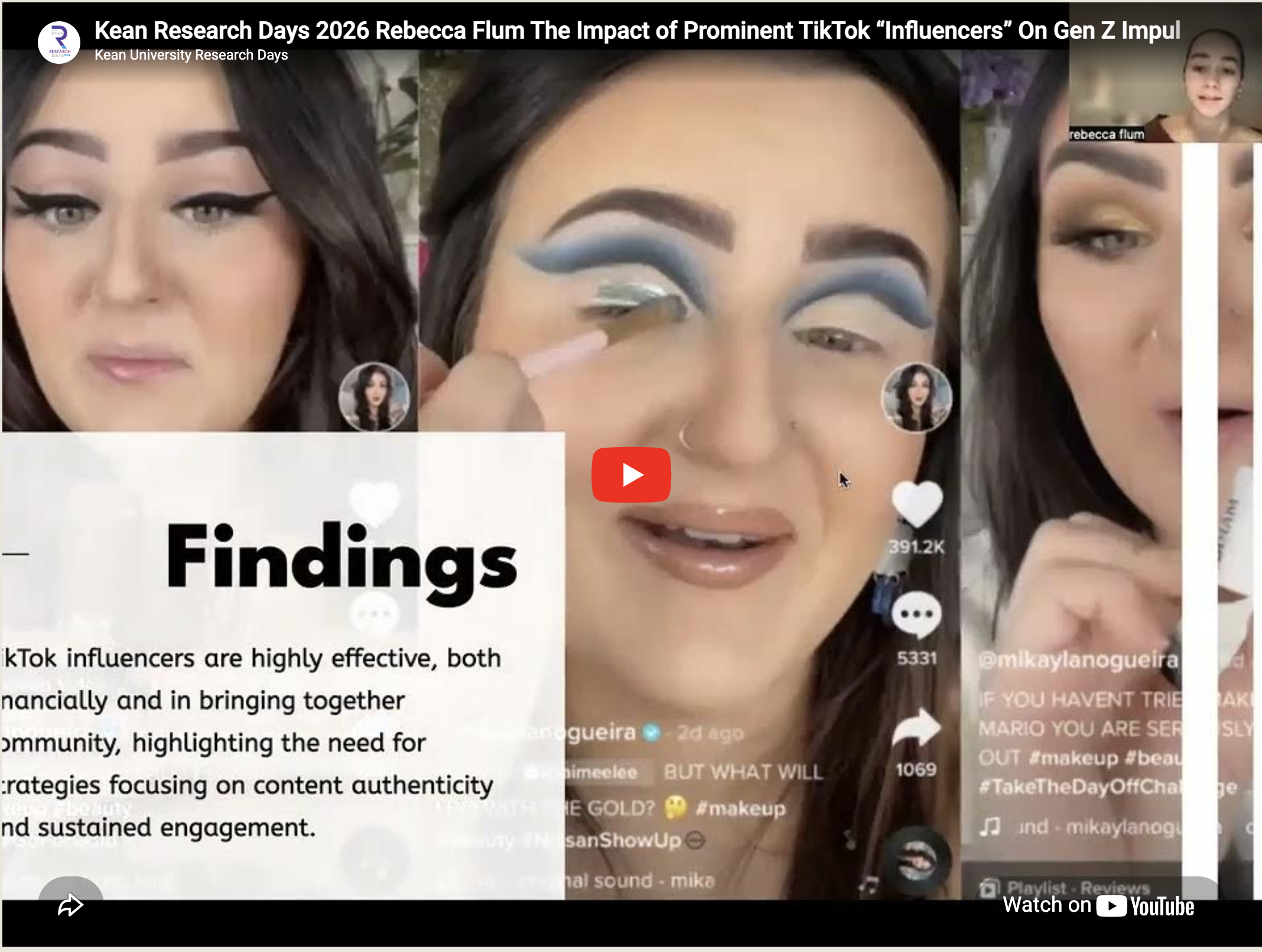 The Impact of Prominent TikTok “Influencers” On Gen Z Impulse Buying Habits Within the Makeup Industry