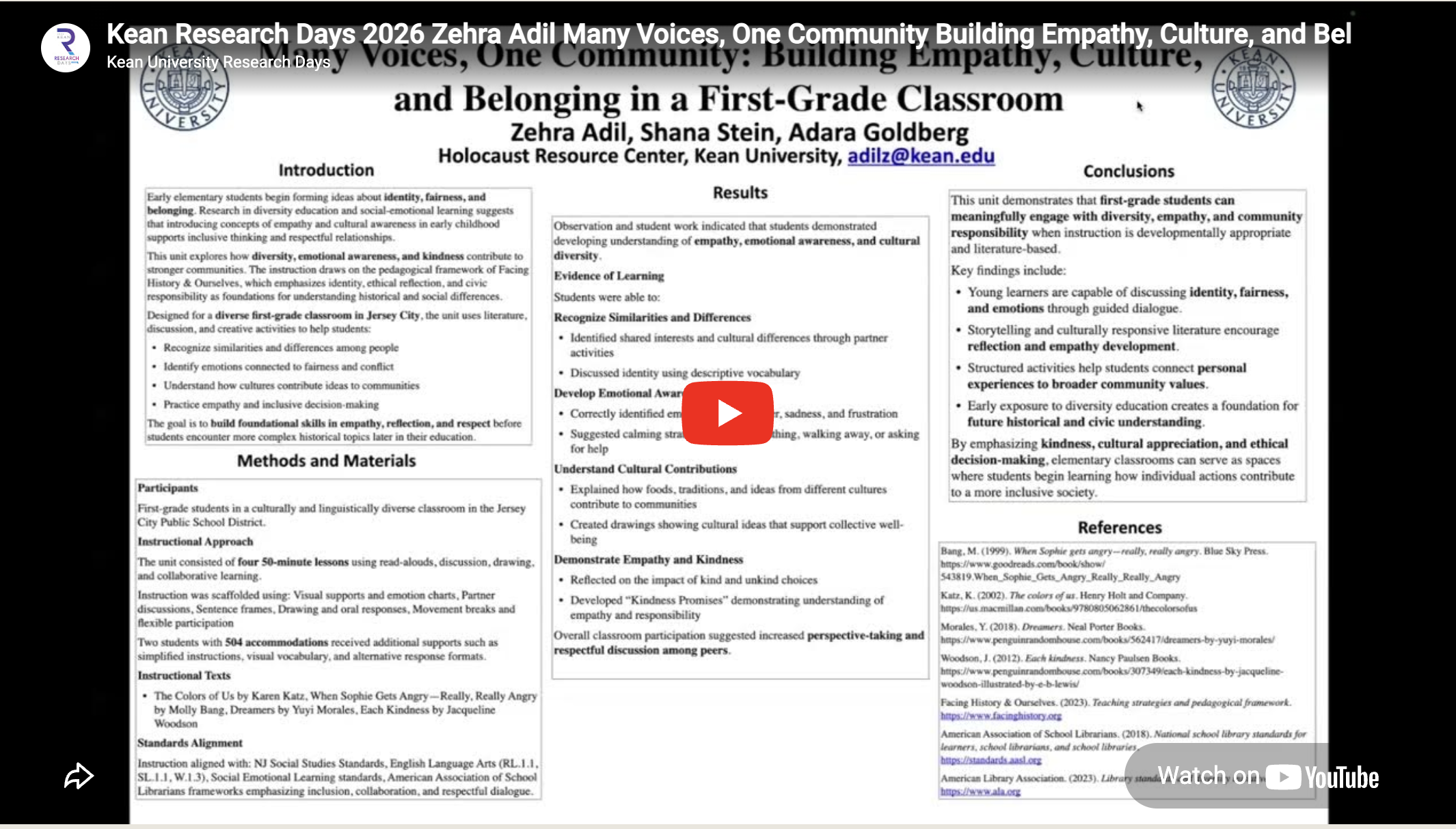 Many Voices, One Community: Building Empathy, Culture, and Belonging in a First-Grade Classroom