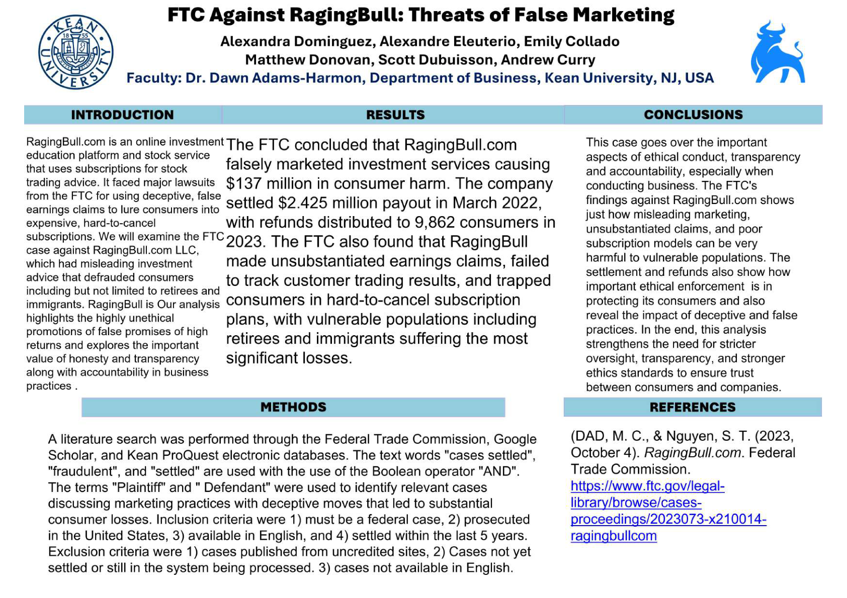 FTC Against RagingBull: Threats of False Marketing