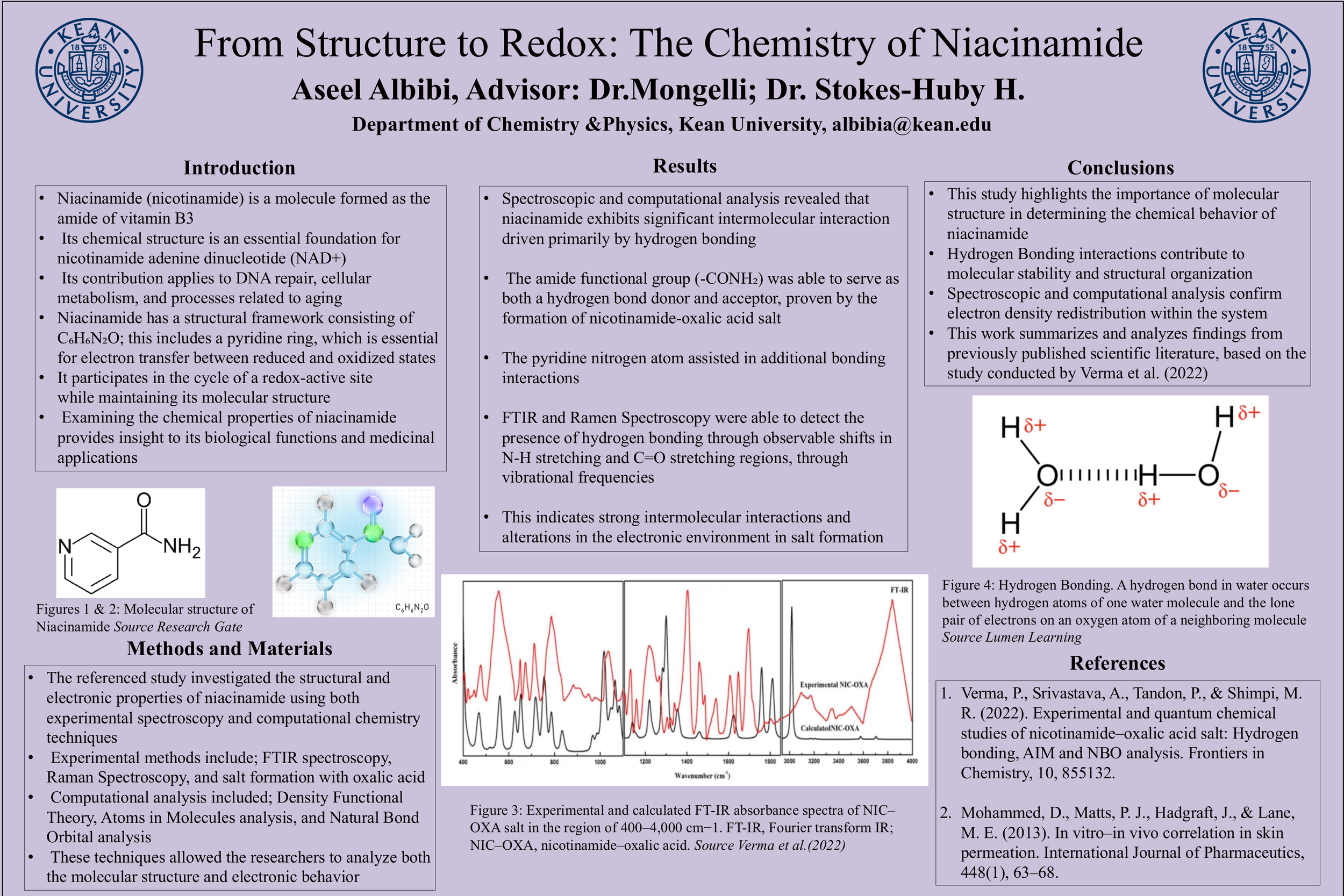 From Structure to Redox: The Chemistry of Niacinamide