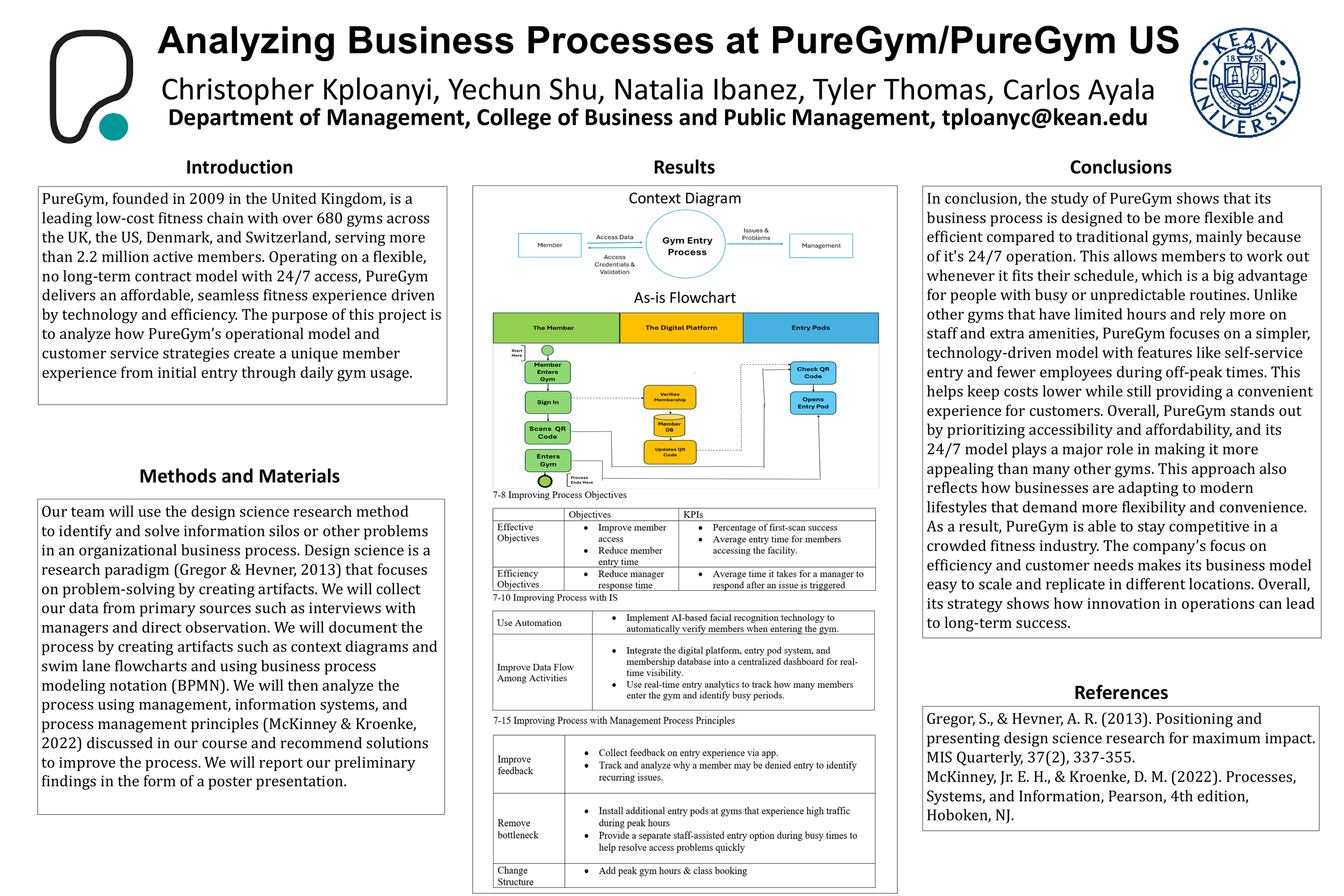 Analyzing Business Processes at PureGym/PureGym US​