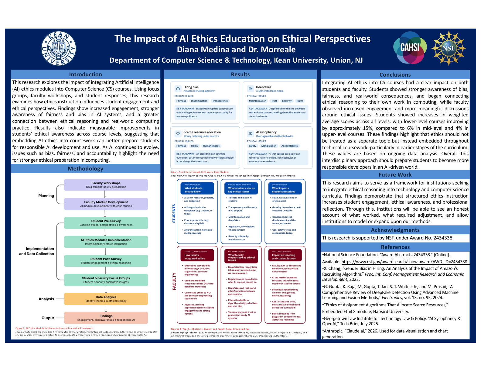 The Impact of AI Ethics Education on Student Engagement  and Ethical Perspectives