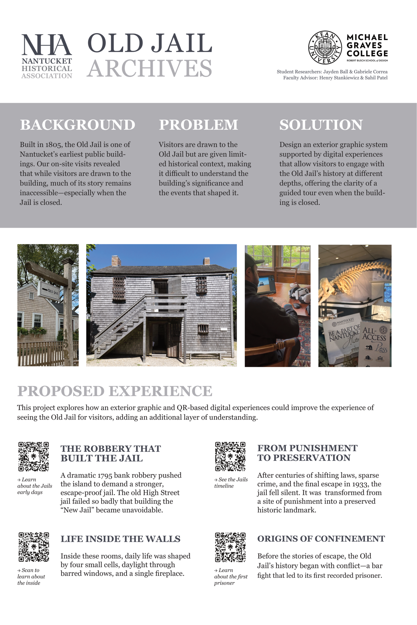 Old Jail Archives: A Research-Driven Design Experience