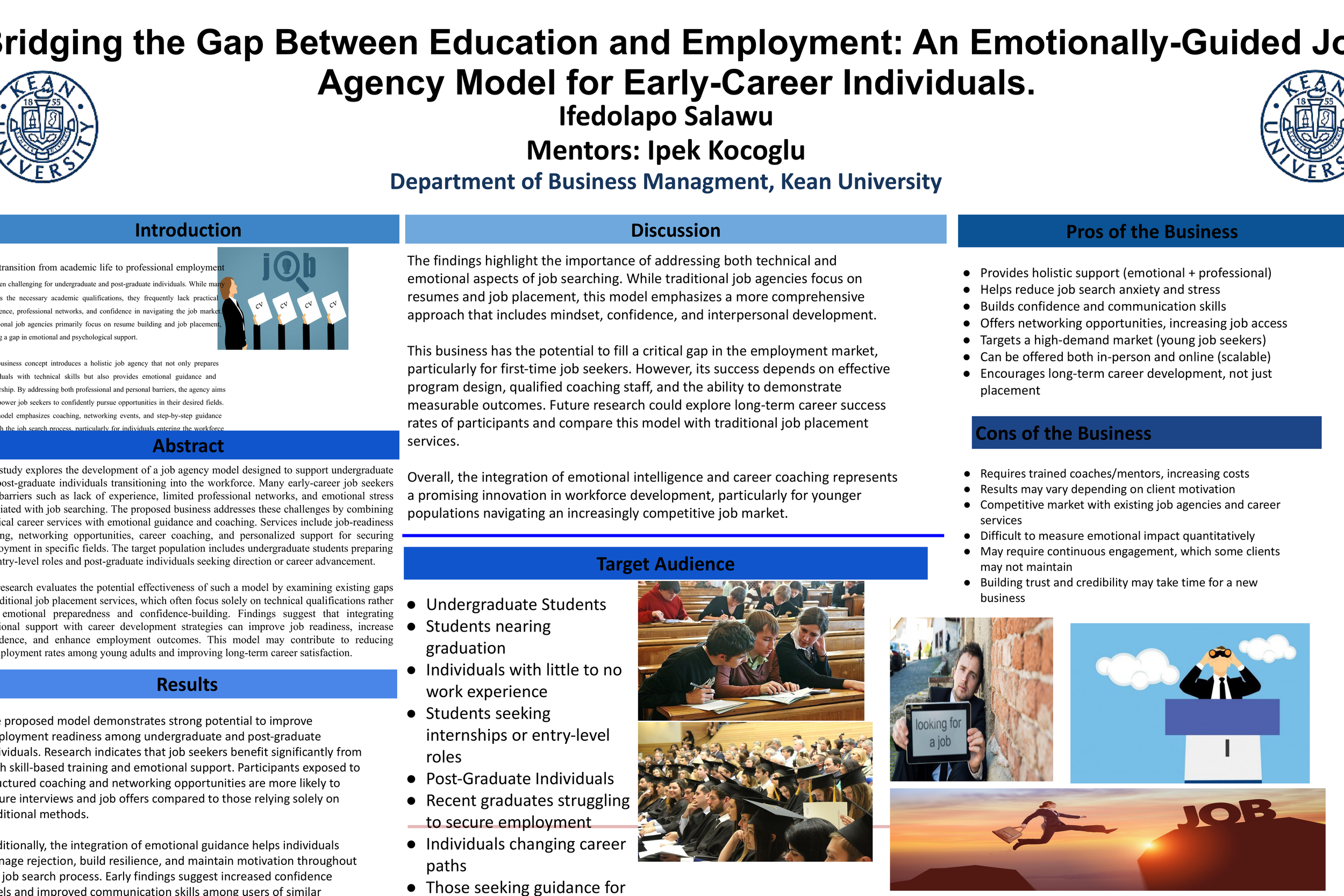 Bridging Employment Gaps: A Community-Focused Job Agency Model for Workforce Alignment