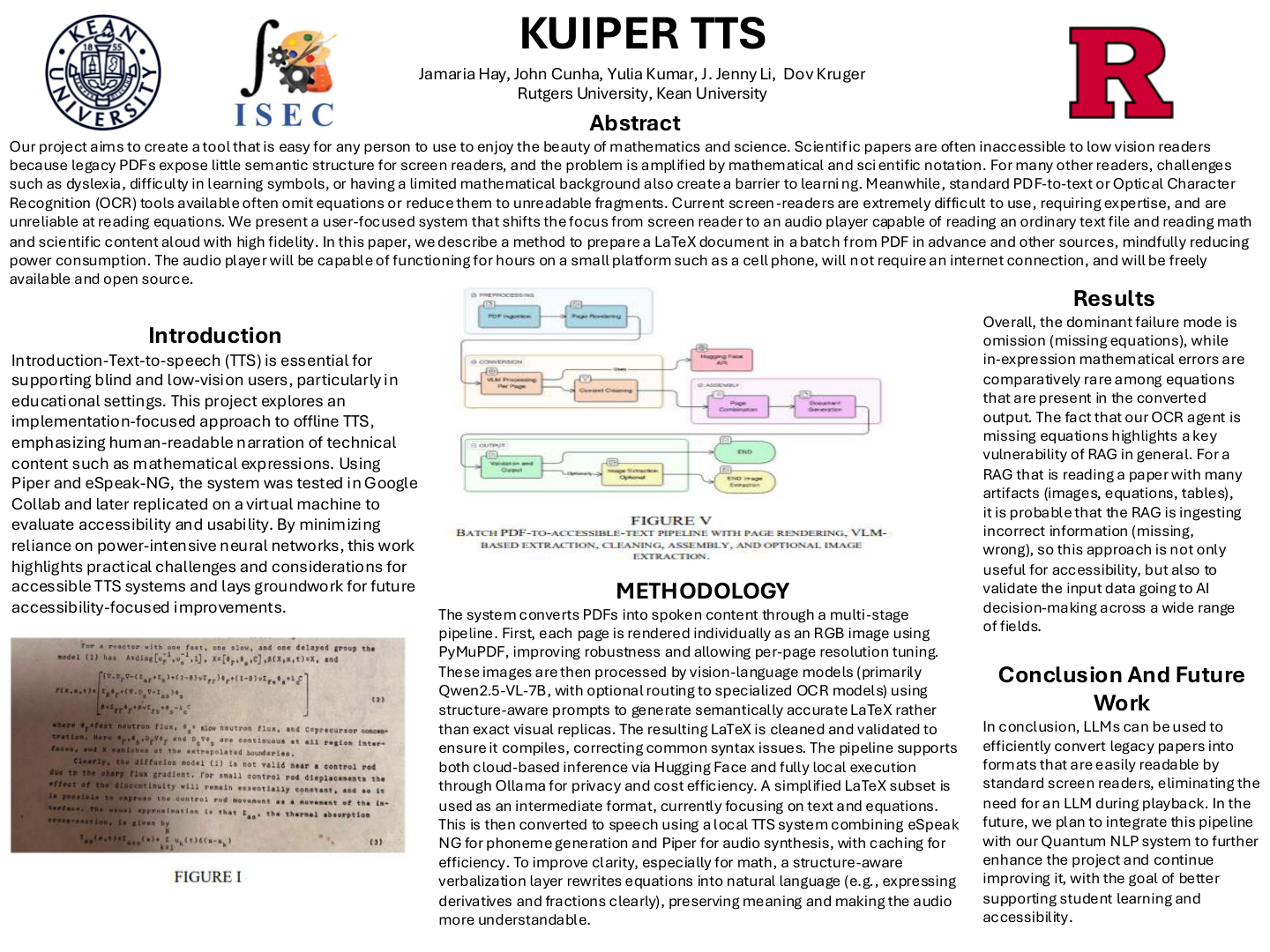 KUIPER TTS