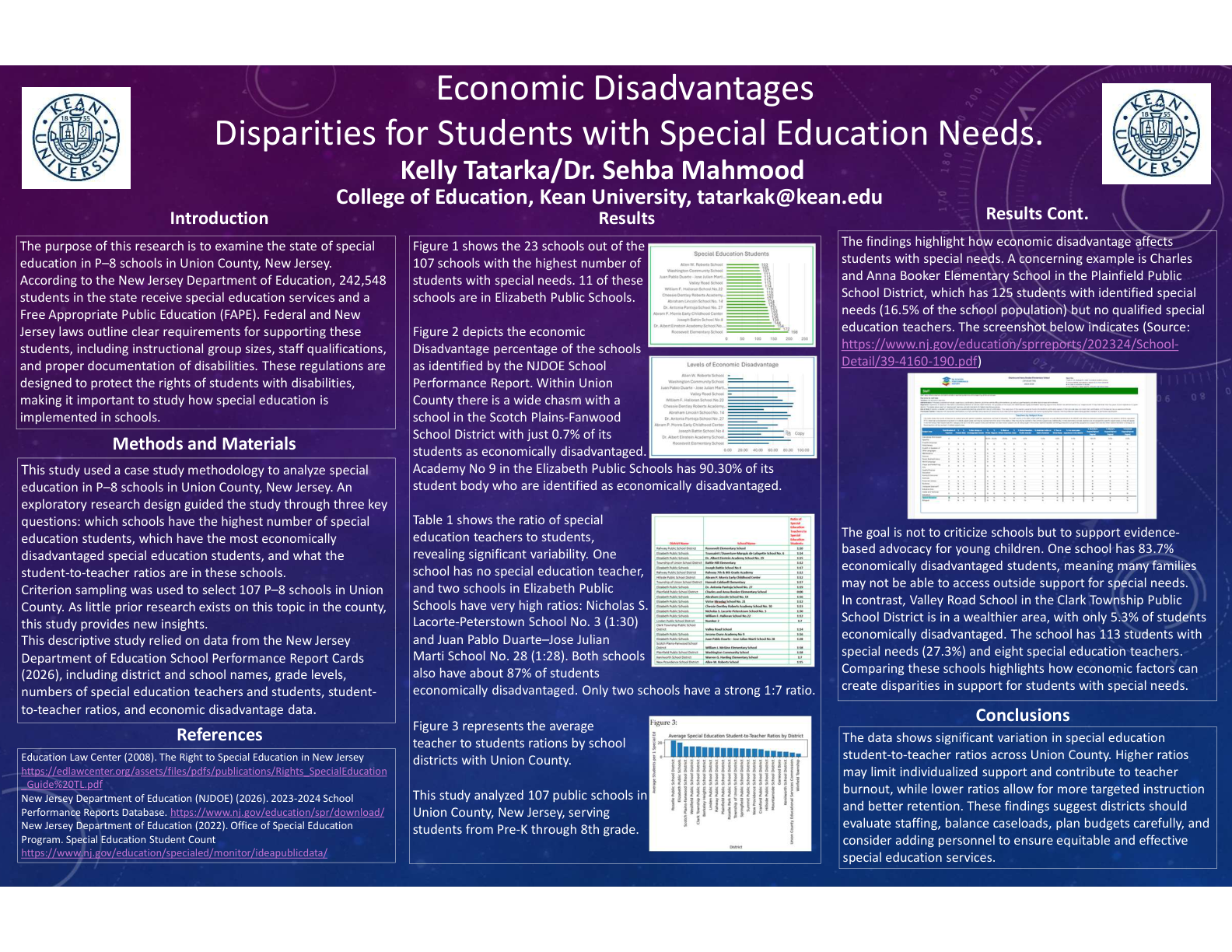 Economic Disadvantages  Disparities for Students with Special Education Needs