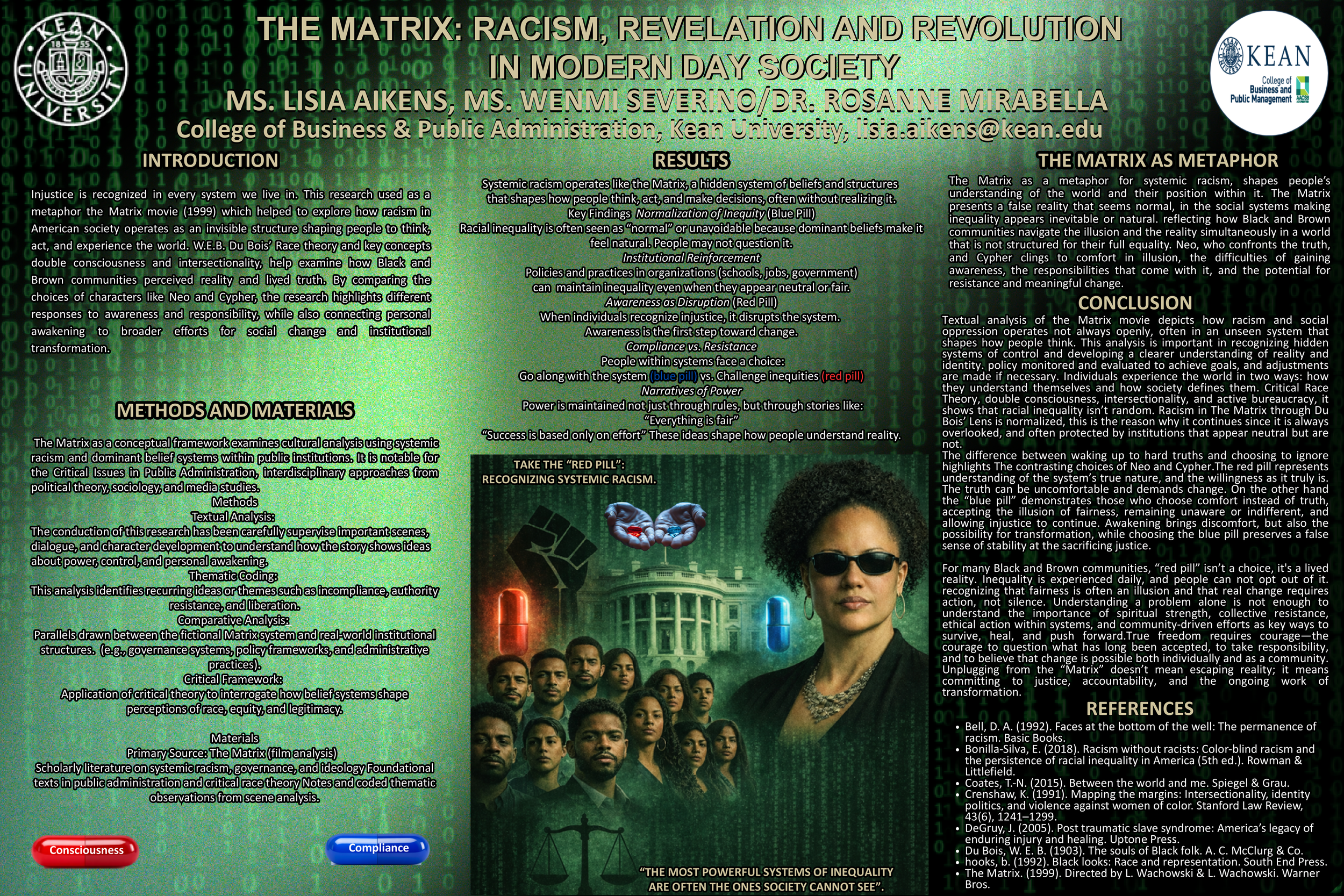 "The Matrix: Racism, Revelation and Revolution in Modern Day Society"