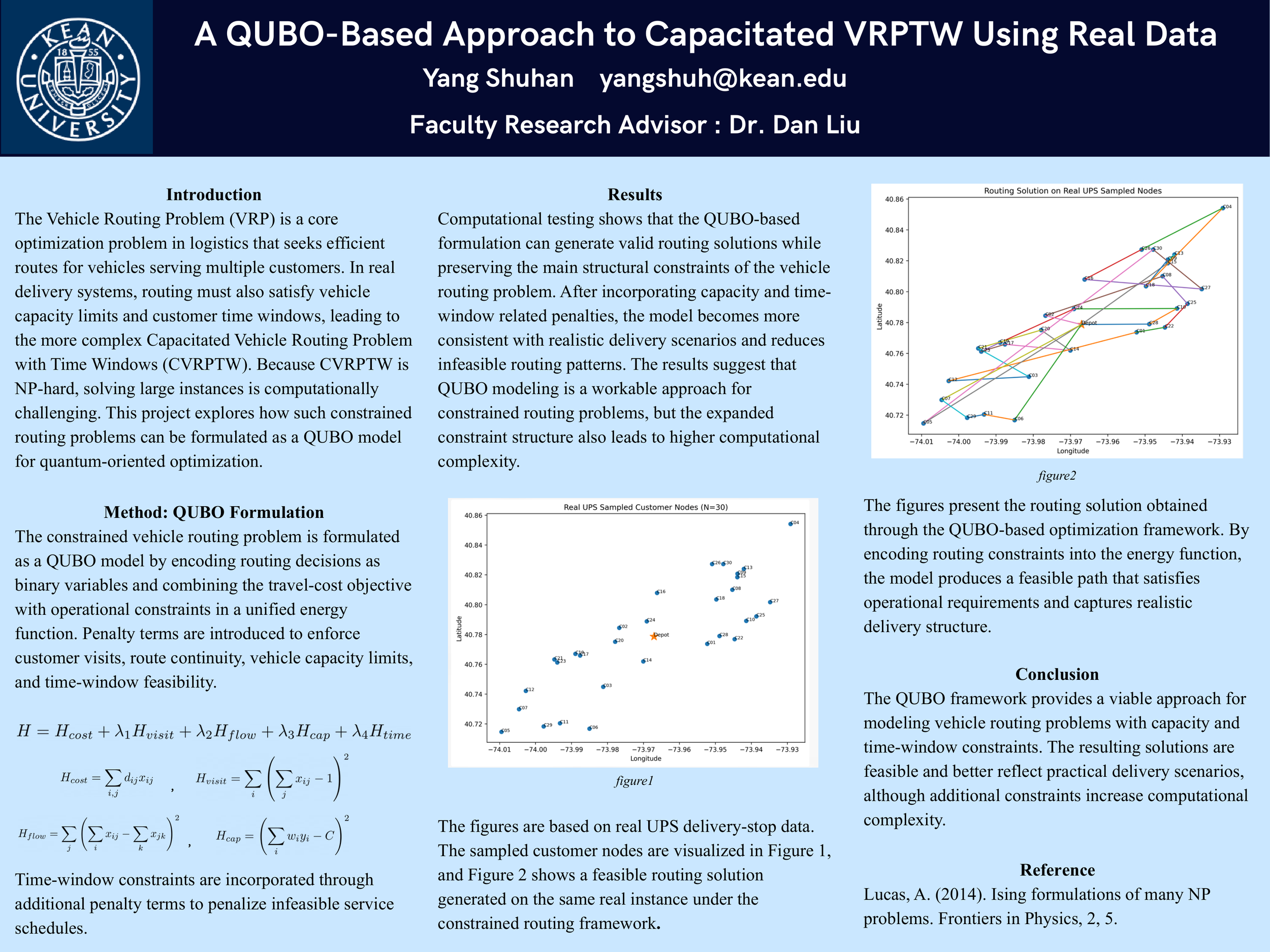 A QUBO-Based Approach to Capacitated VRPTW Using Real Data