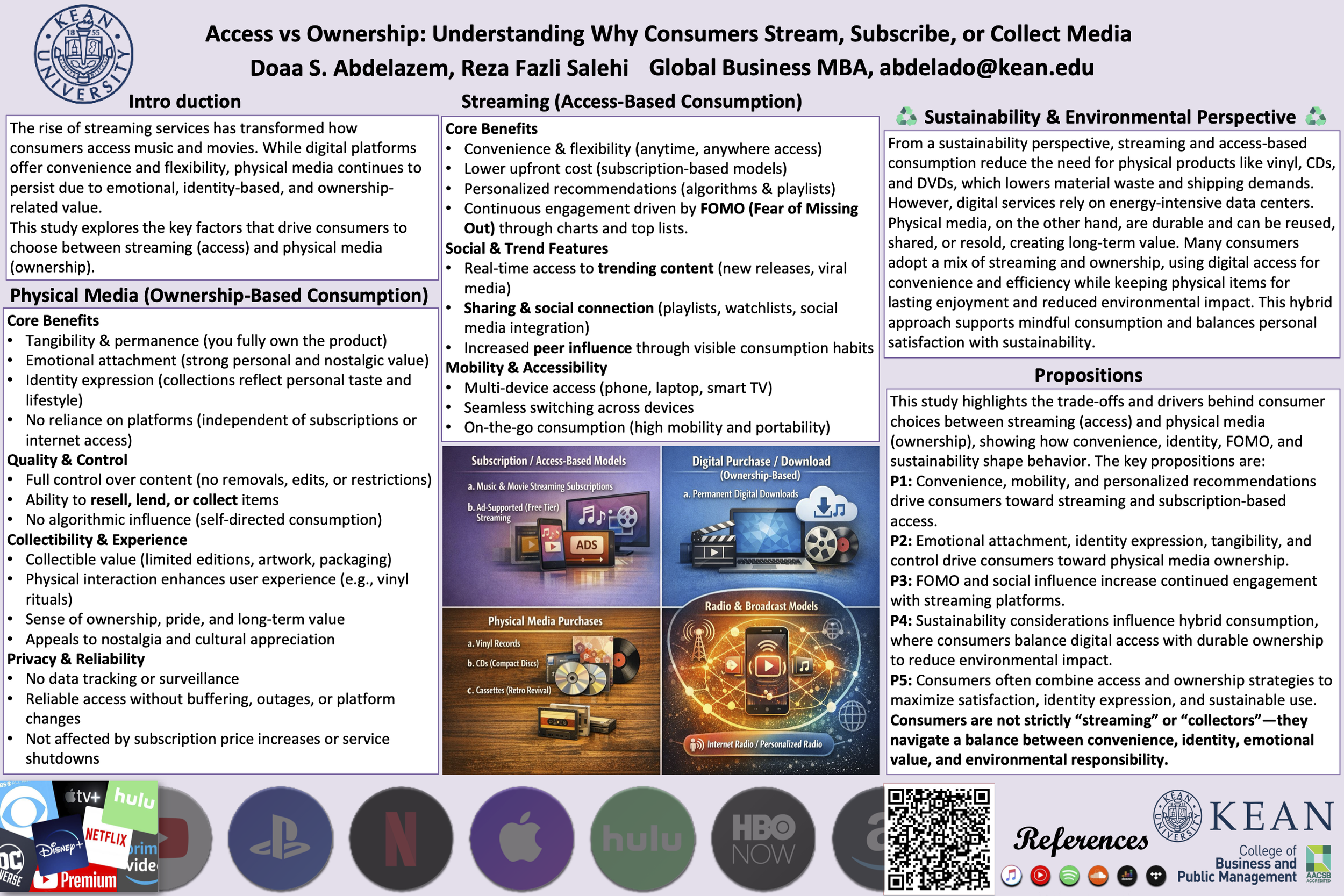 Access vs Ownership: Understanding Why Consumers Stream, Subscribe, or Collect Media