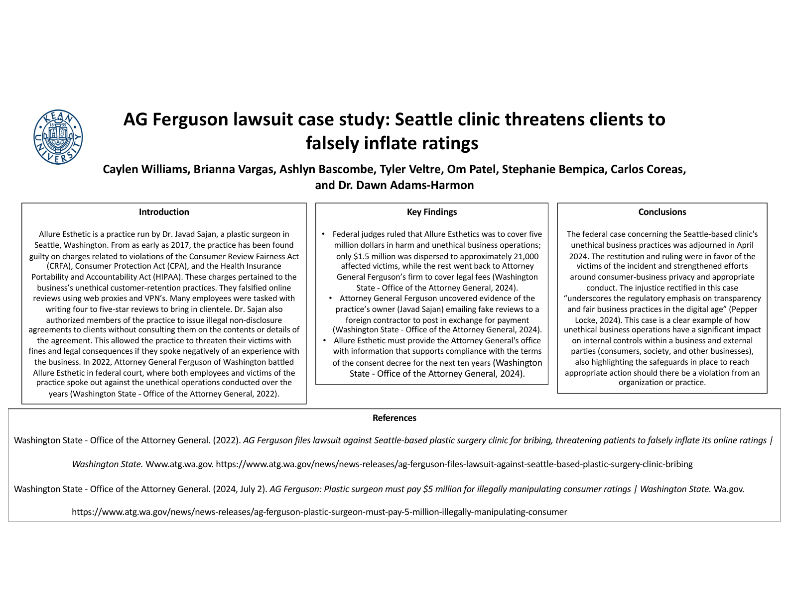 Caylen Williams Poster Presentation