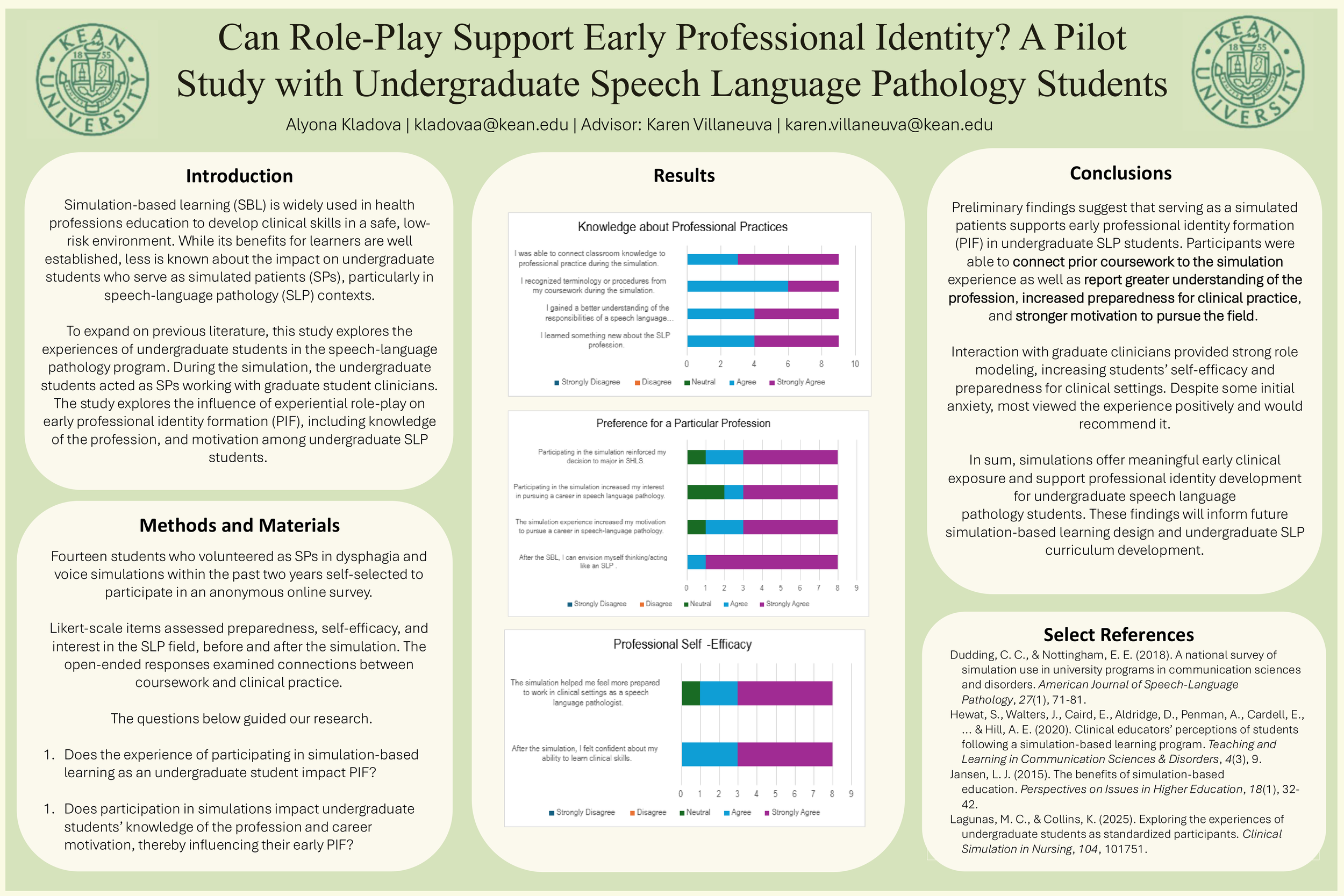 Alyona Kladova Poster Presentation