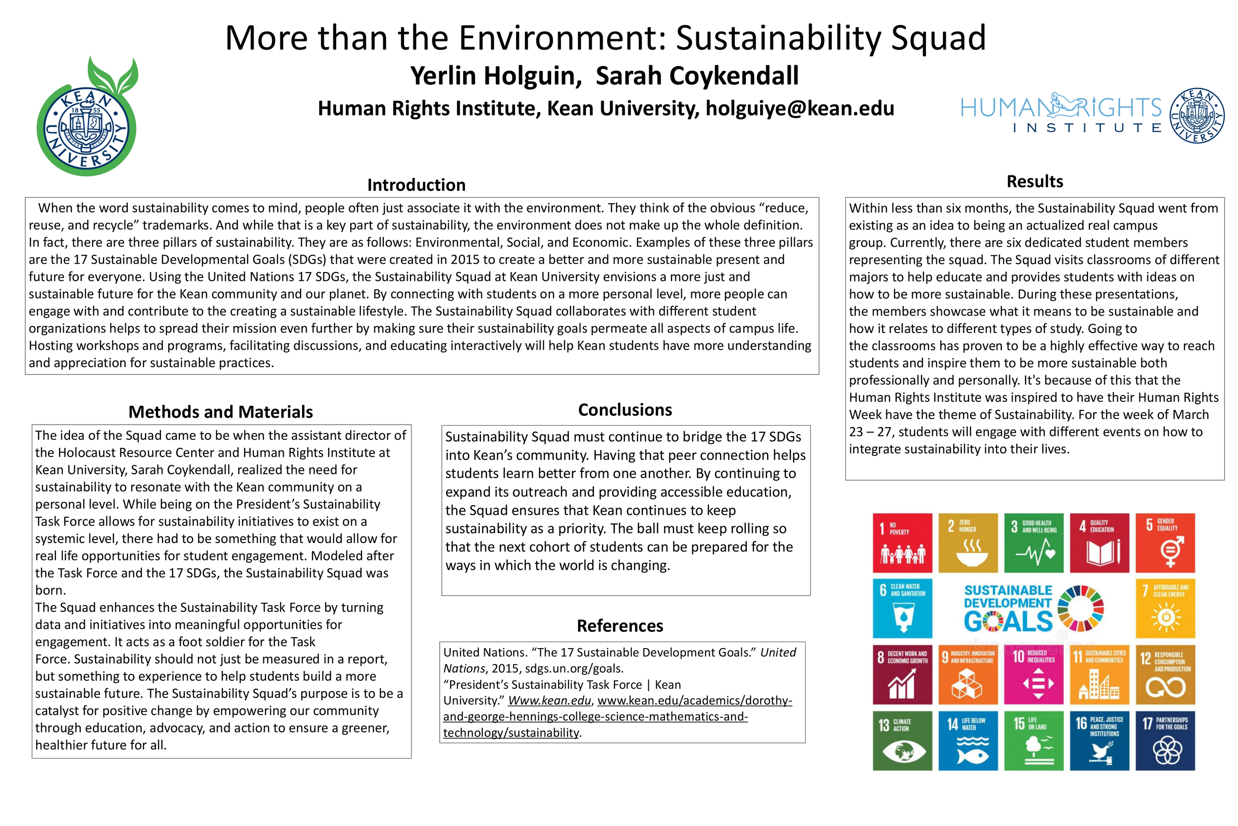Yerlin Holguin Poster Presentation