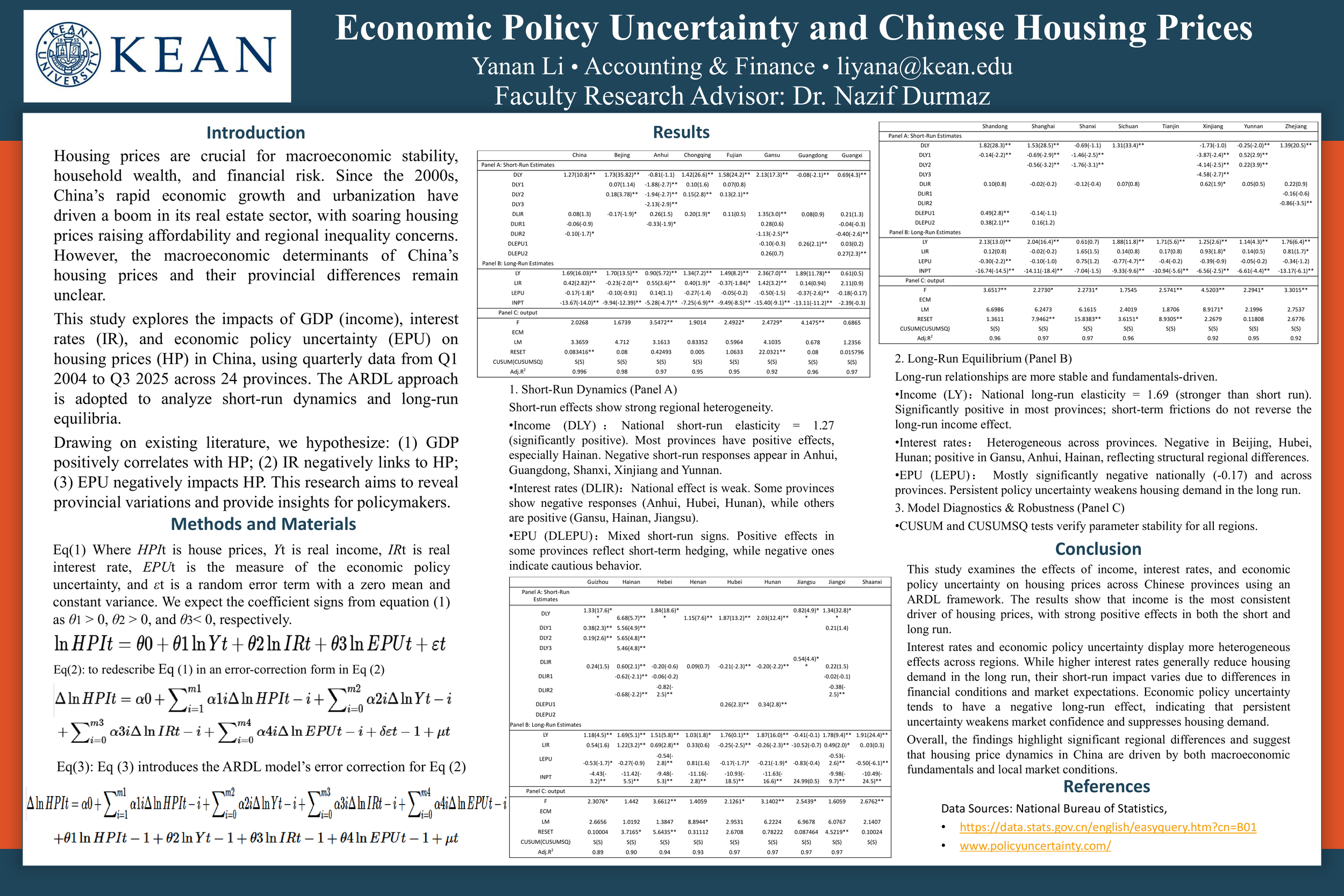 Yanan Li Poster Presentation