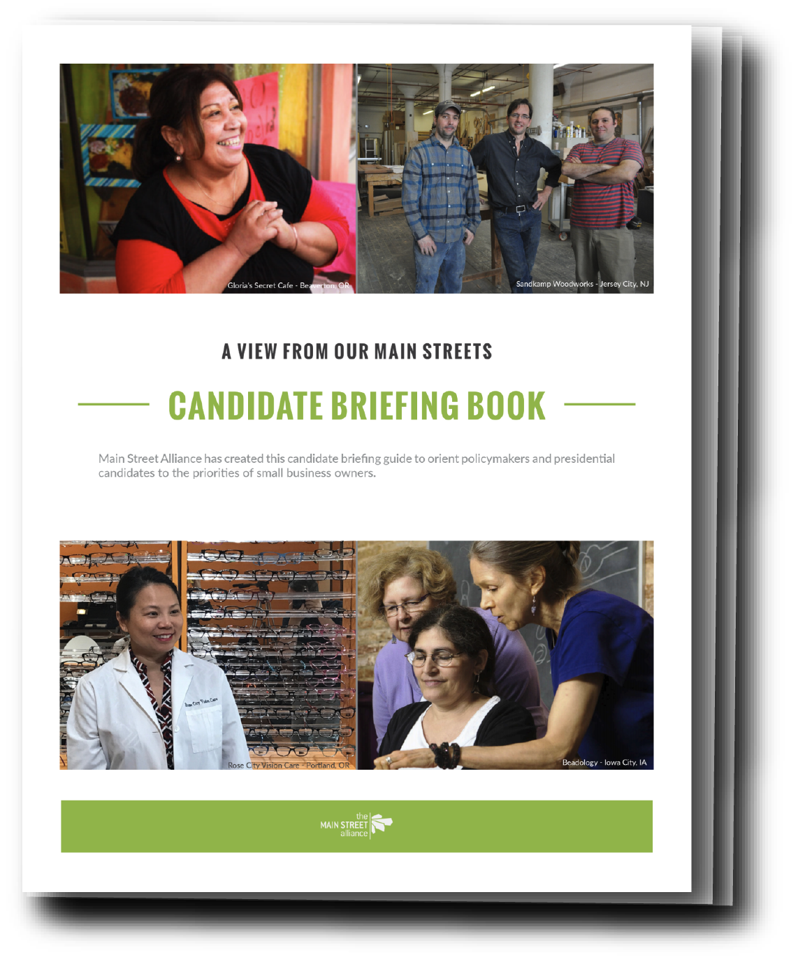 View from Main Street: Candidate Briefing Book (2020)