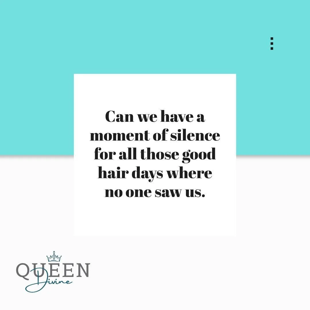 Even during quarantine we need good hair days! #goodhairday #queendivine #beyoubebeautiful #beautiful #bossbabe