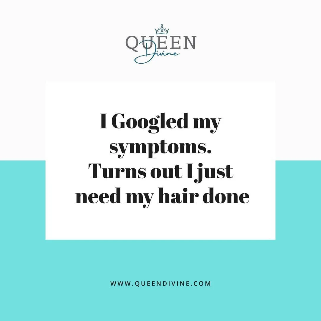 Does anyone else feel like when having their hair done it is relaxing therapy? Take a day to relax with Queen Divine products. #fitforaqueen #queendivine #haircare #washday #selfcare