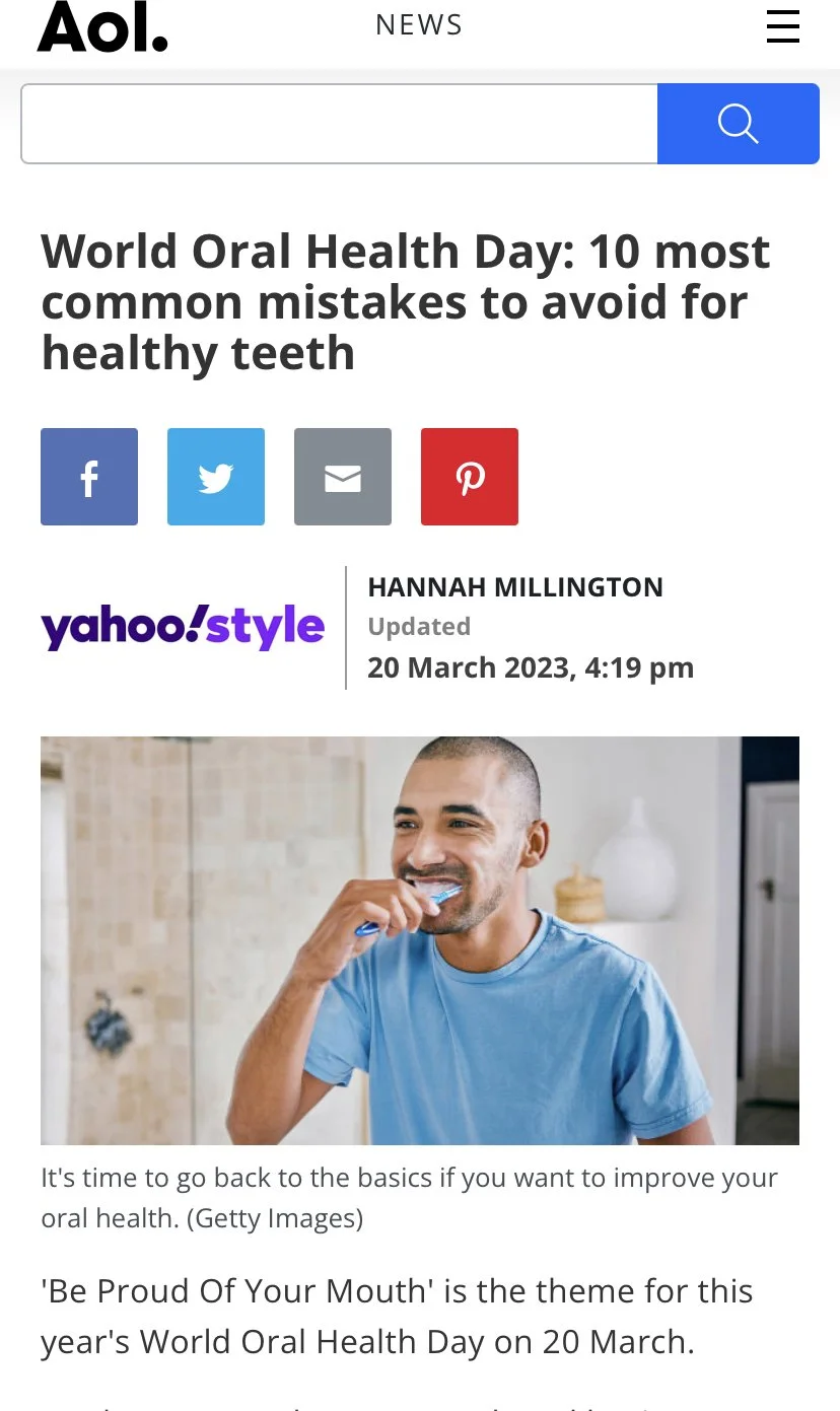 world oral health day!