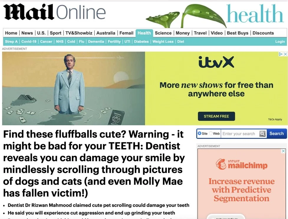 Scrolling and clenching!