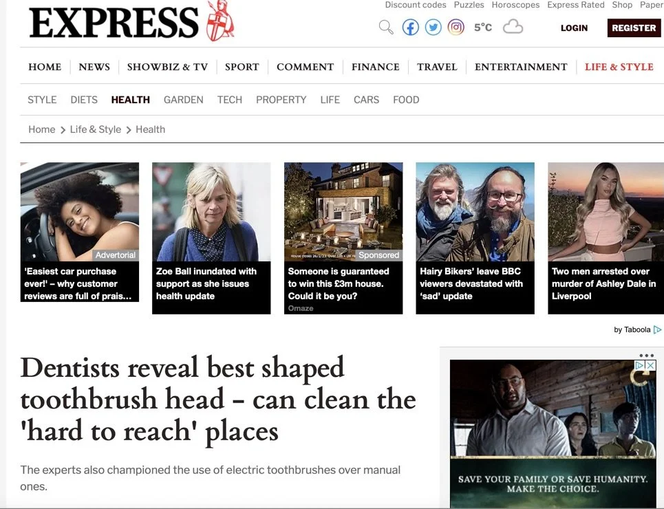 Daily Express - Best Toothbrush for health!