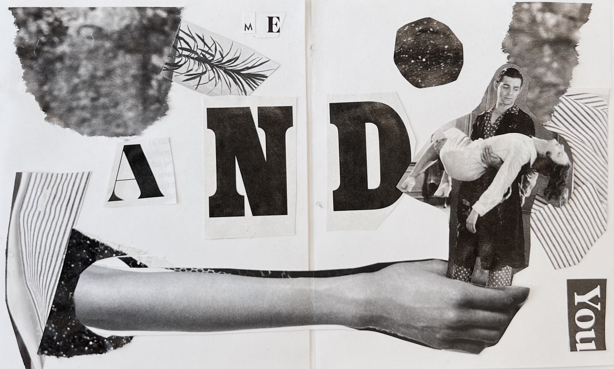 B&W collage-paper 2023