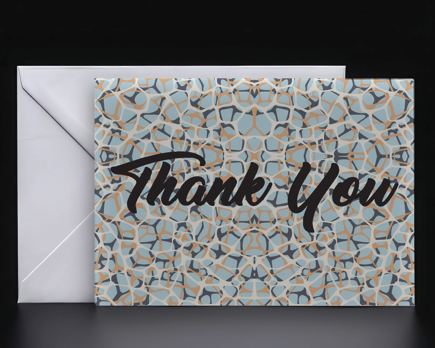 Mosaic Thank You Card