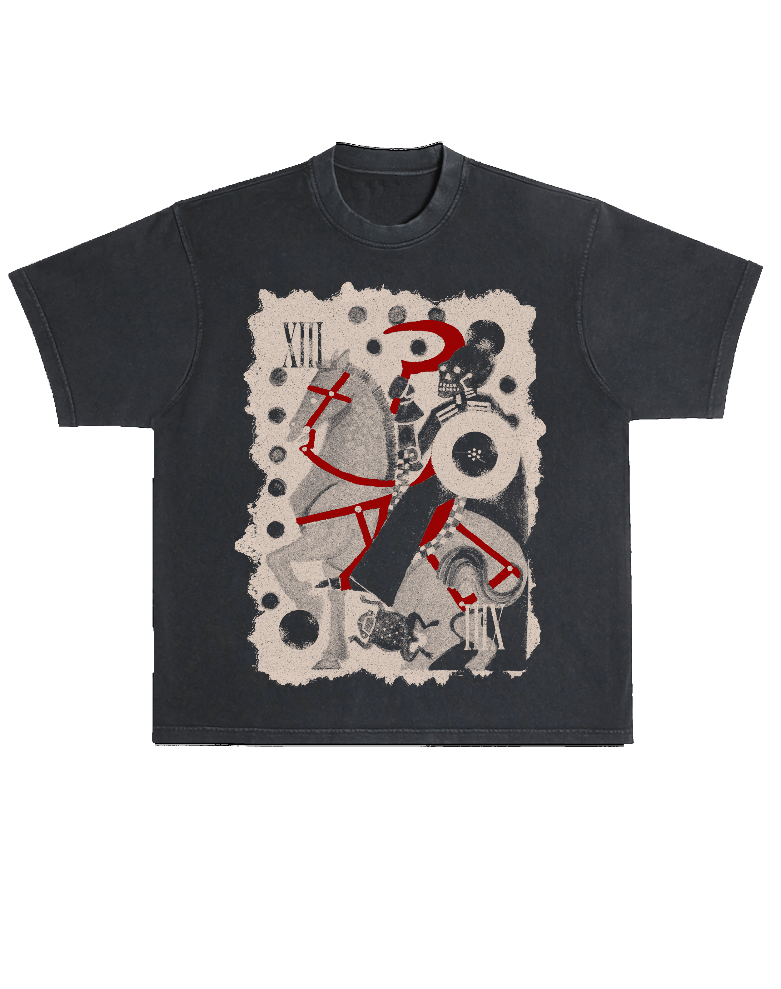 LIMITED PRE-ORDER: Gardens of Hecate Death Dealer XIII: Two-Sided Hand-Pulled Screen Printed T-Shirt