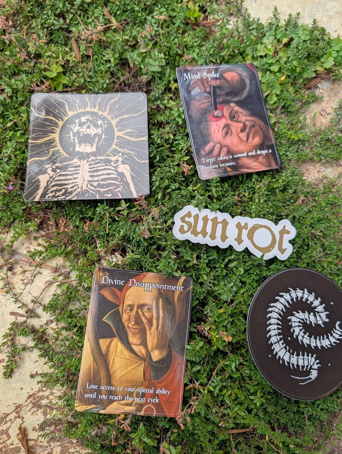 Sun Rot Sticker Pack: 5 Vinyl Stickers