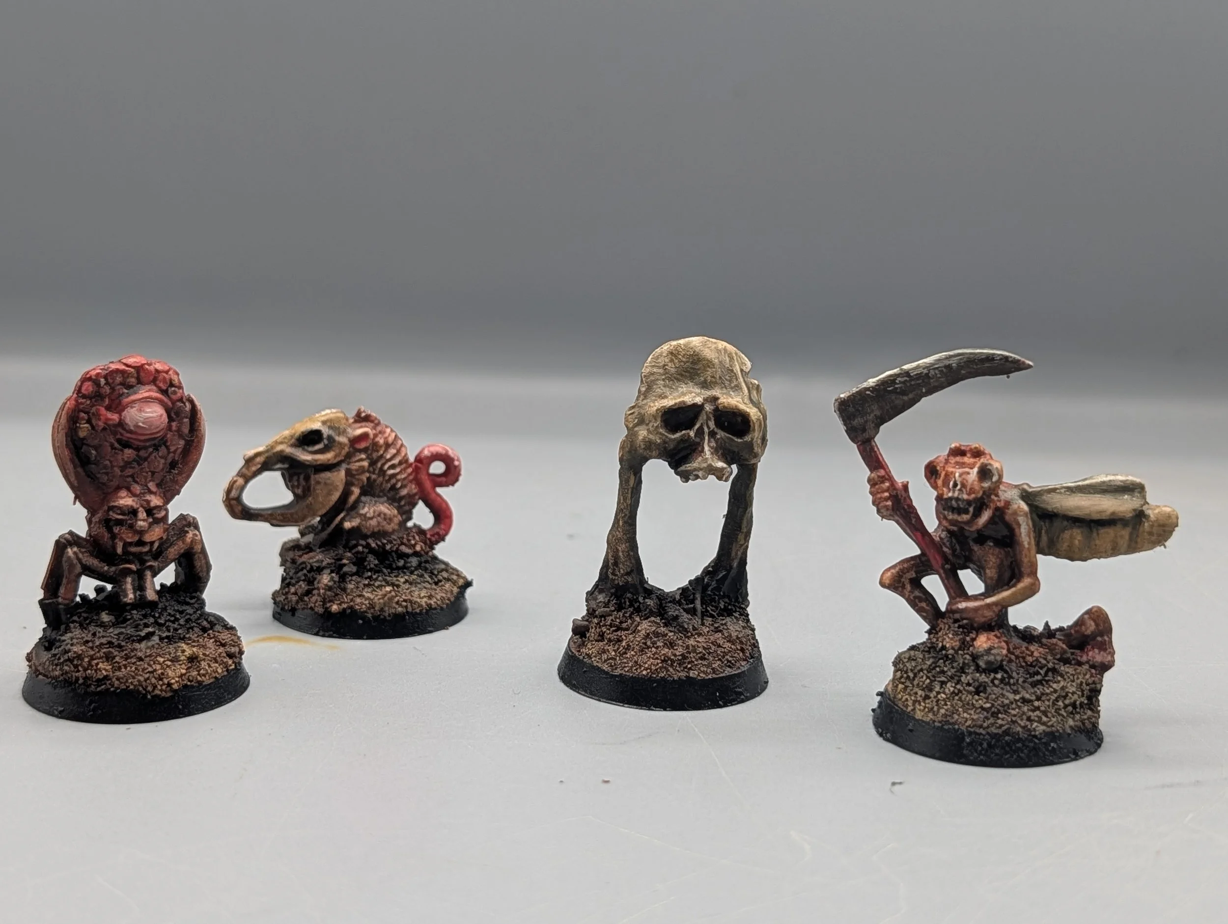 Pest Pack: Sun Rot Monster Pack, Set of Four Metal Miniatures (28mm)