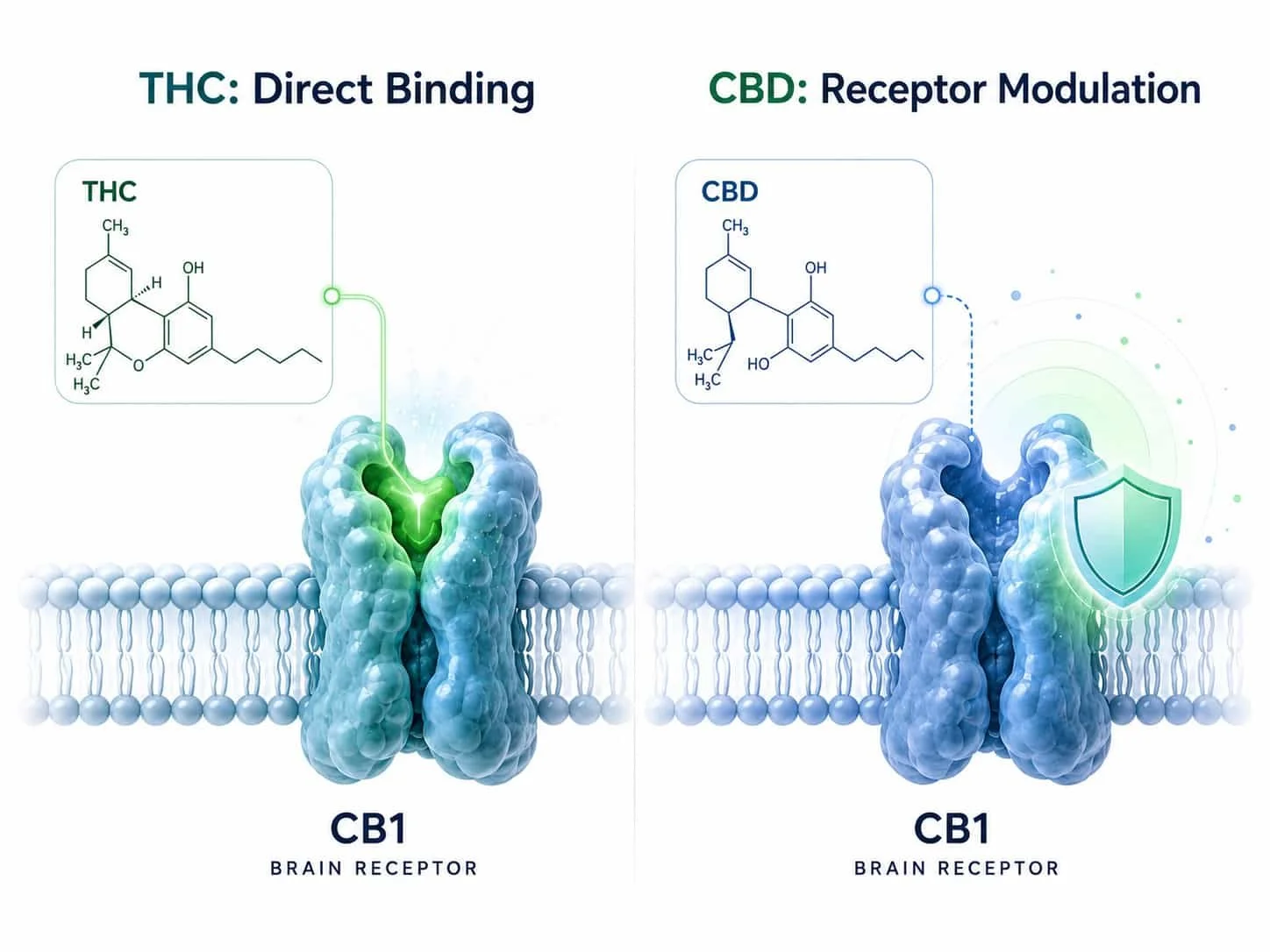 What Is the Difference Between THC and CBD in Products, Effects, and Drug Tests?