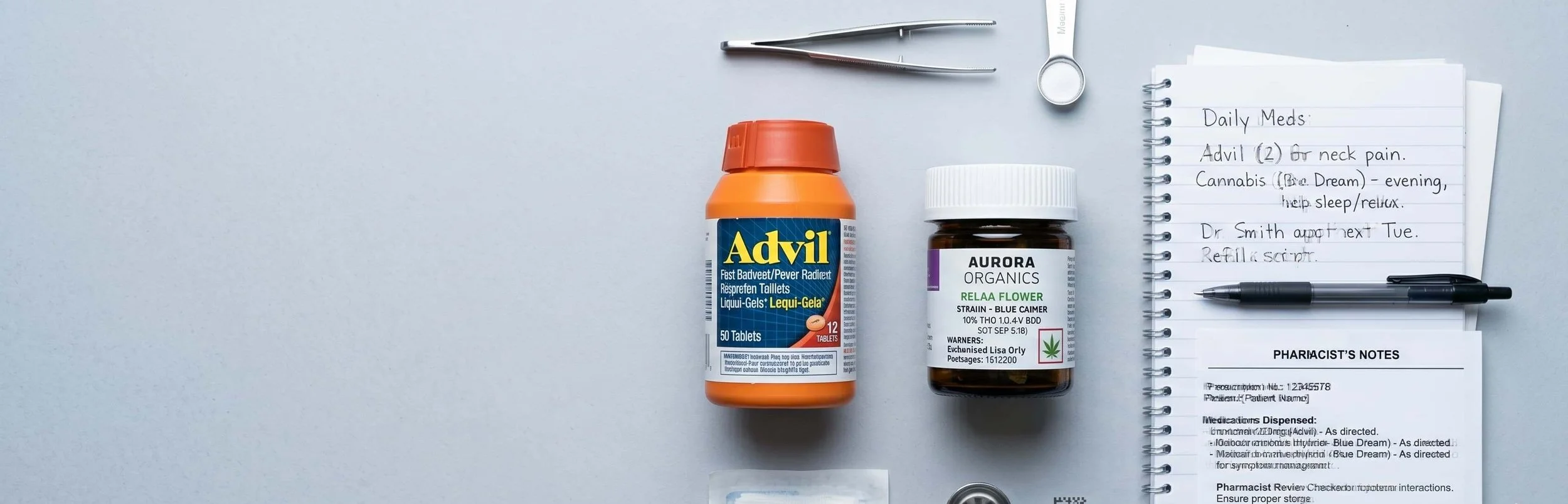 ibuprofen cannabis THC CBD and edibles comparison