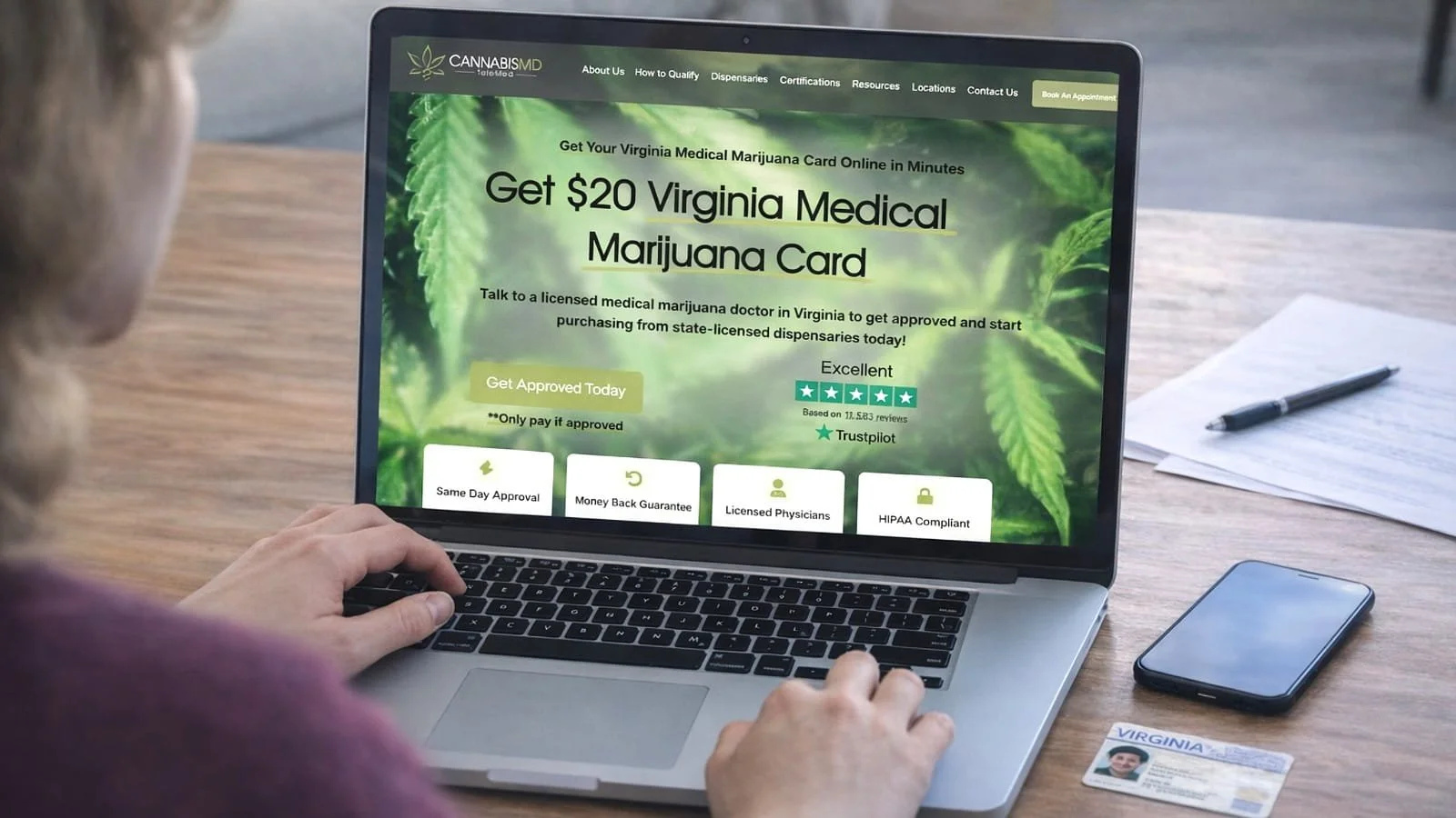 Step-by-step guide to getting a $20 medical card online in Virginia