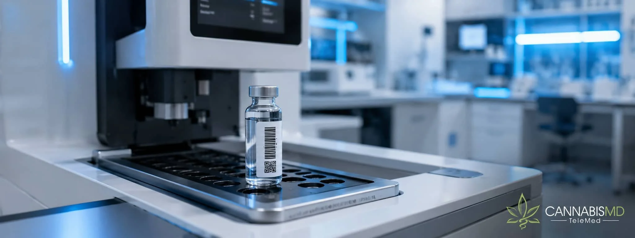 Clinical laboratory equipment analyzing workplace compliance and the difference between THC and CBD metabolites