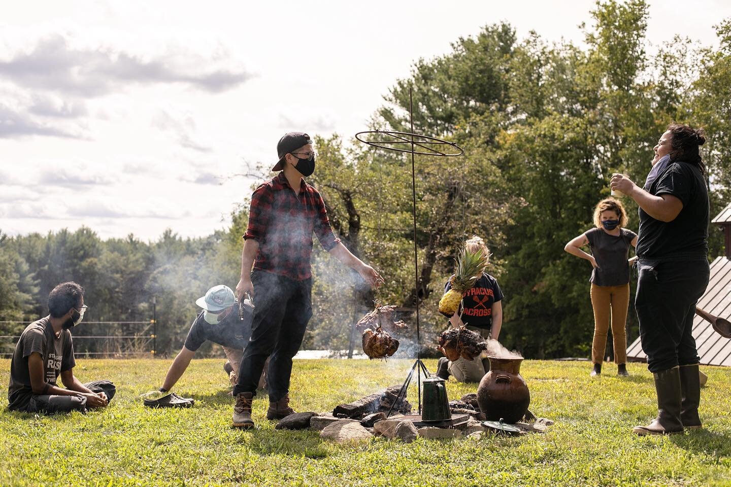 Gathering, sharing a meal, and giggling around the fire &mdash; the best way to connect with each other and our surroundings 
-
Open Hearth Gatherings coming soon in 2021
-
📷 @iaritzamenjivar