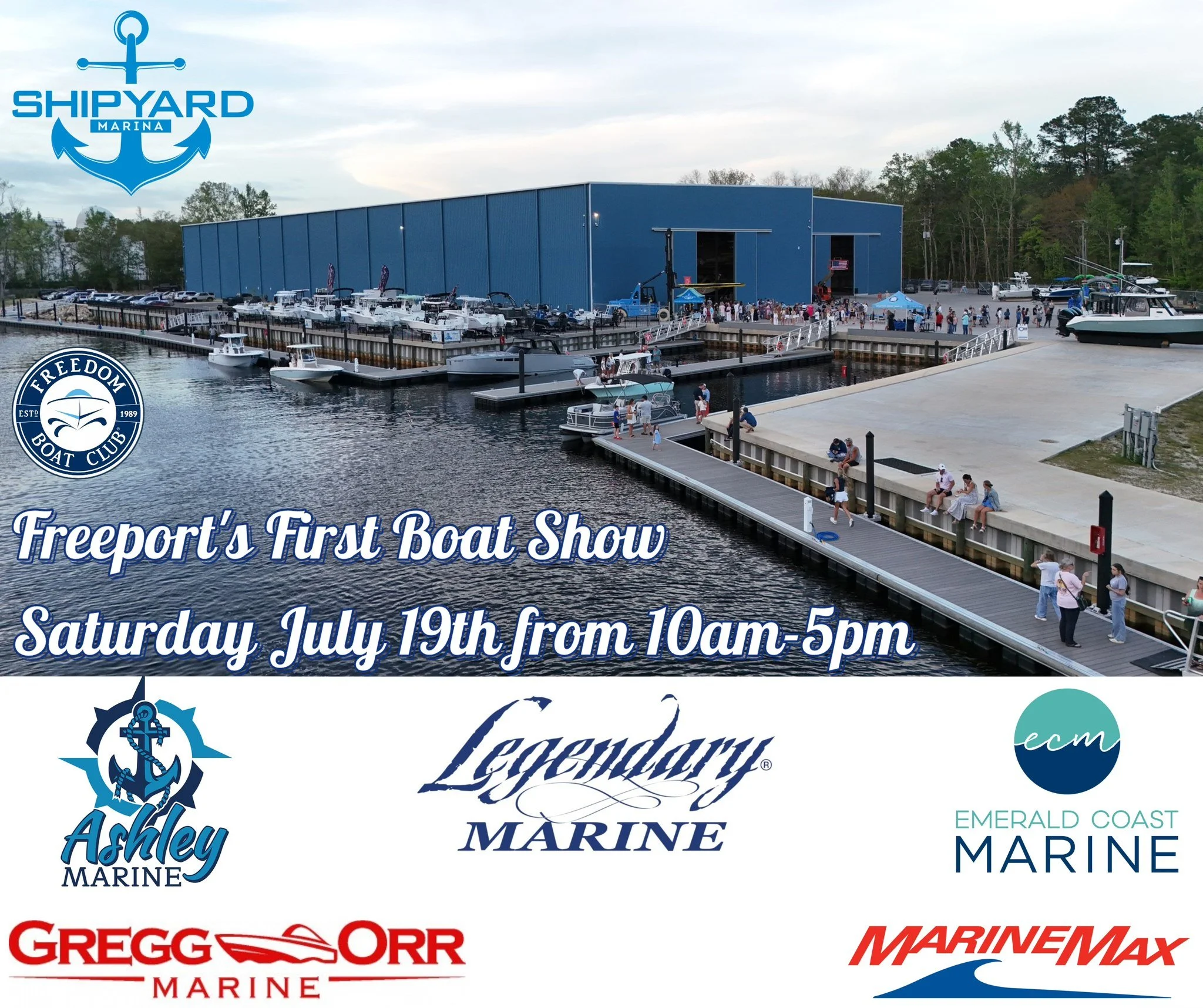 Boat Show at Shipyard Marina