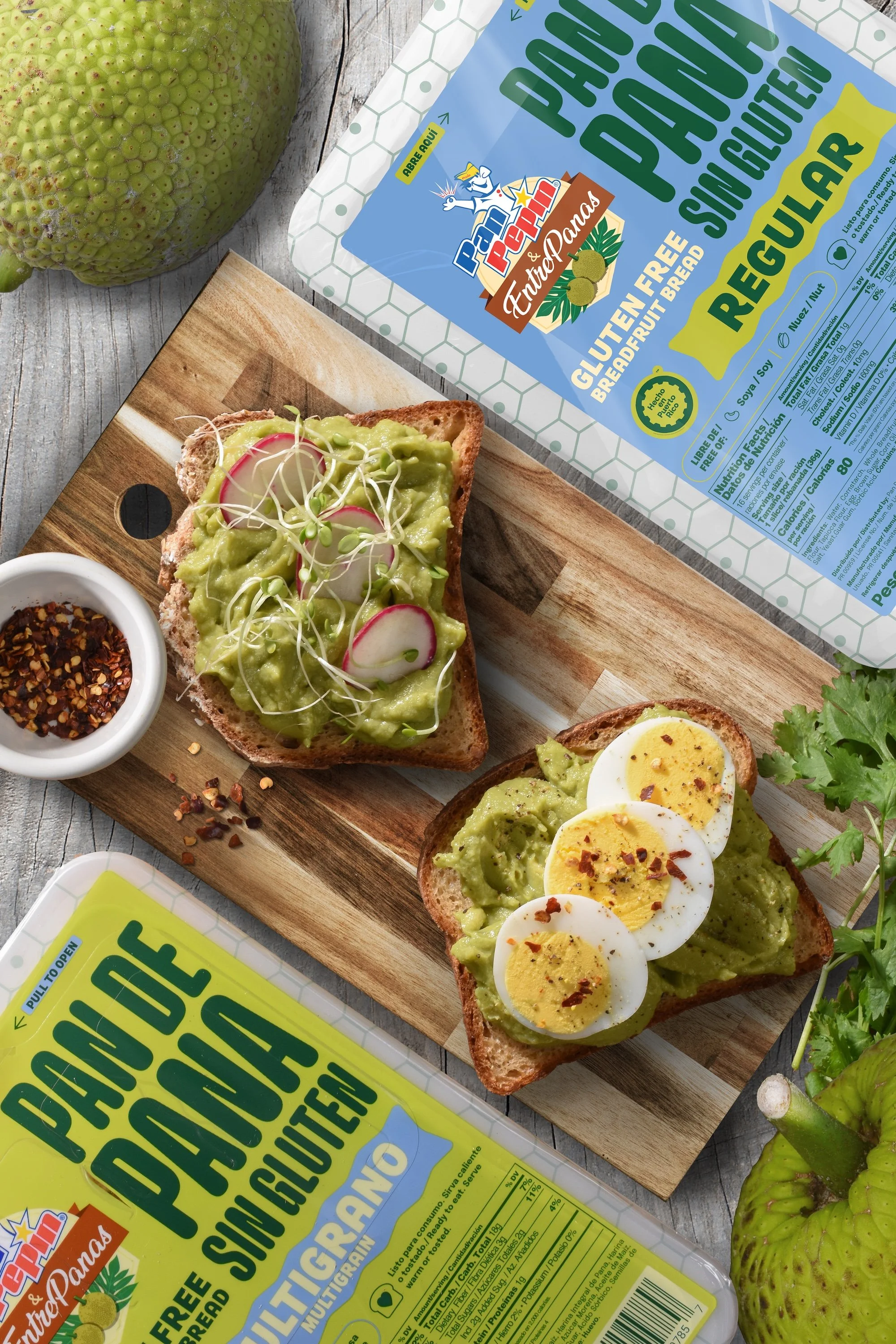 Pan Pepín y EntrePanas&nbsp;se unen para nuevo Pan de Pana gluten-free