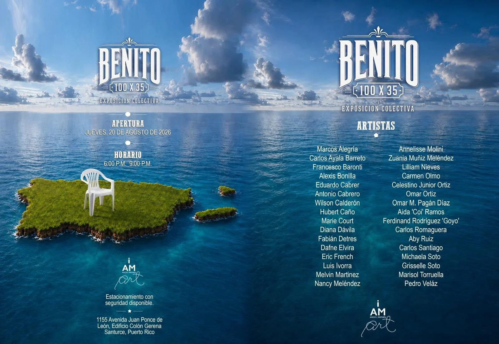 32 artistas presentan “Benito 100 x 35”