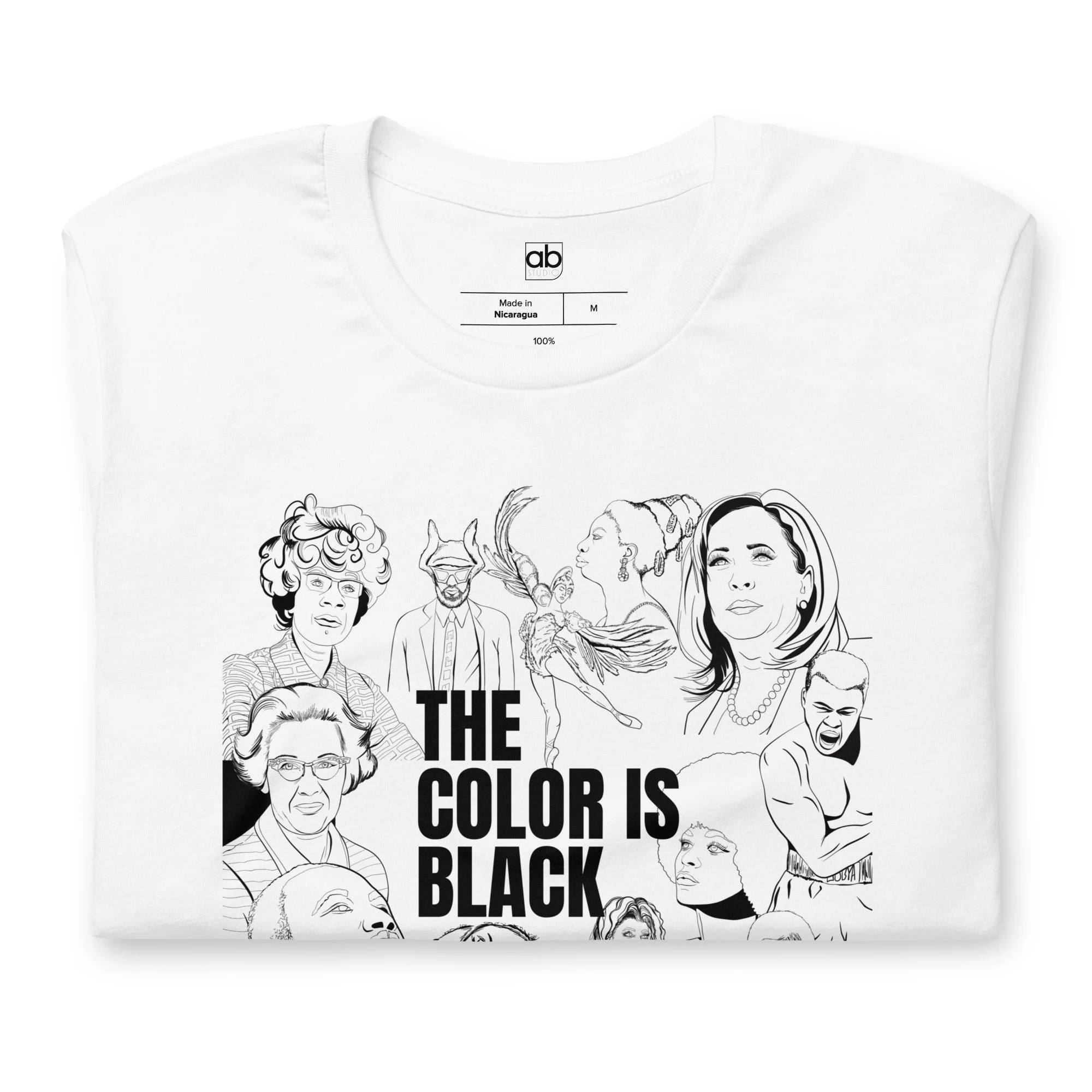 color is black outline tee folded .jpg
